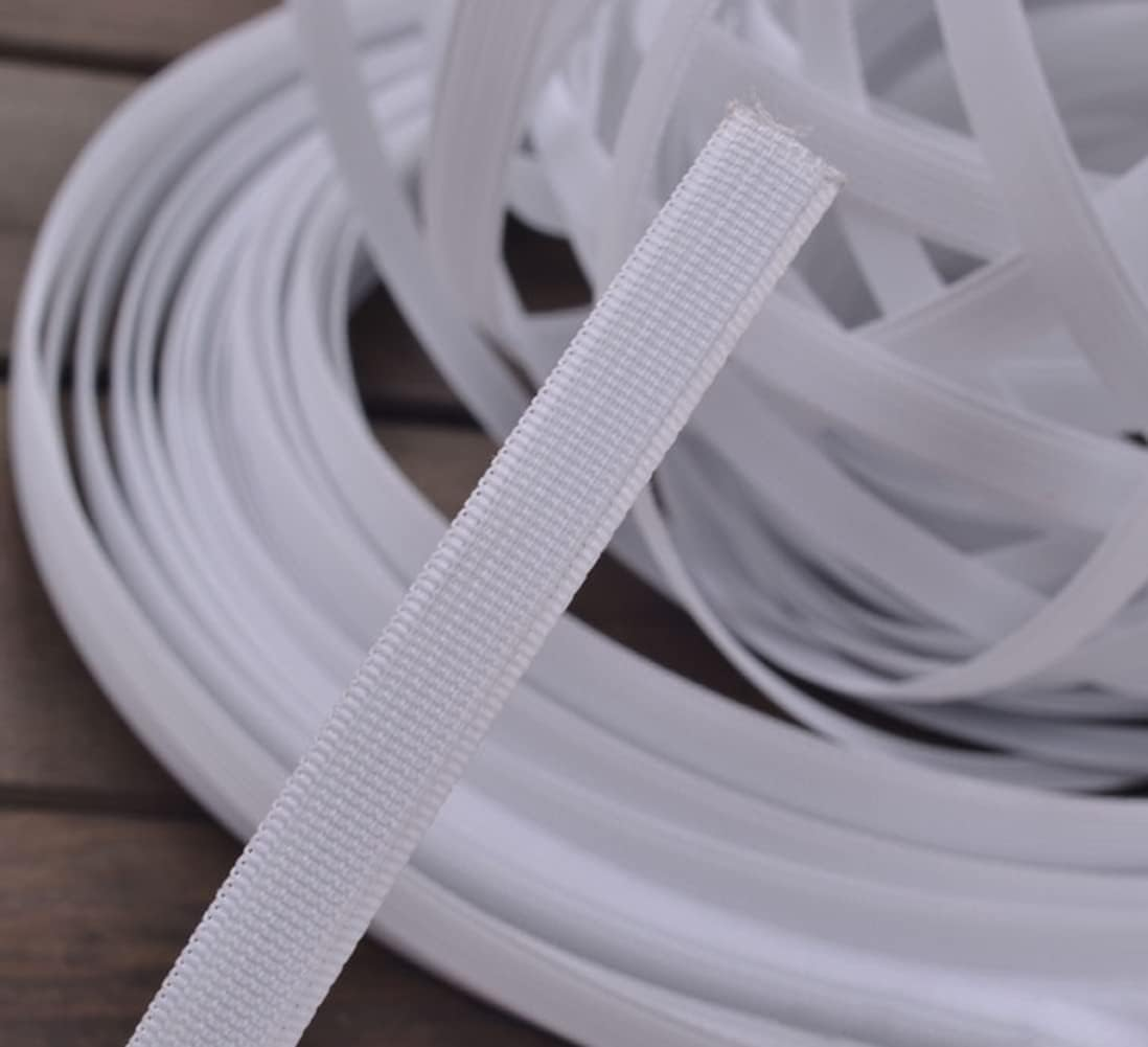 50 Yard 6Mm High Density Polyester Boning for Sewing Wedding Dress Corset,Bridal Gown,Lingerie,Nursing Cap, Party Gown, White (6Mm) image number 6