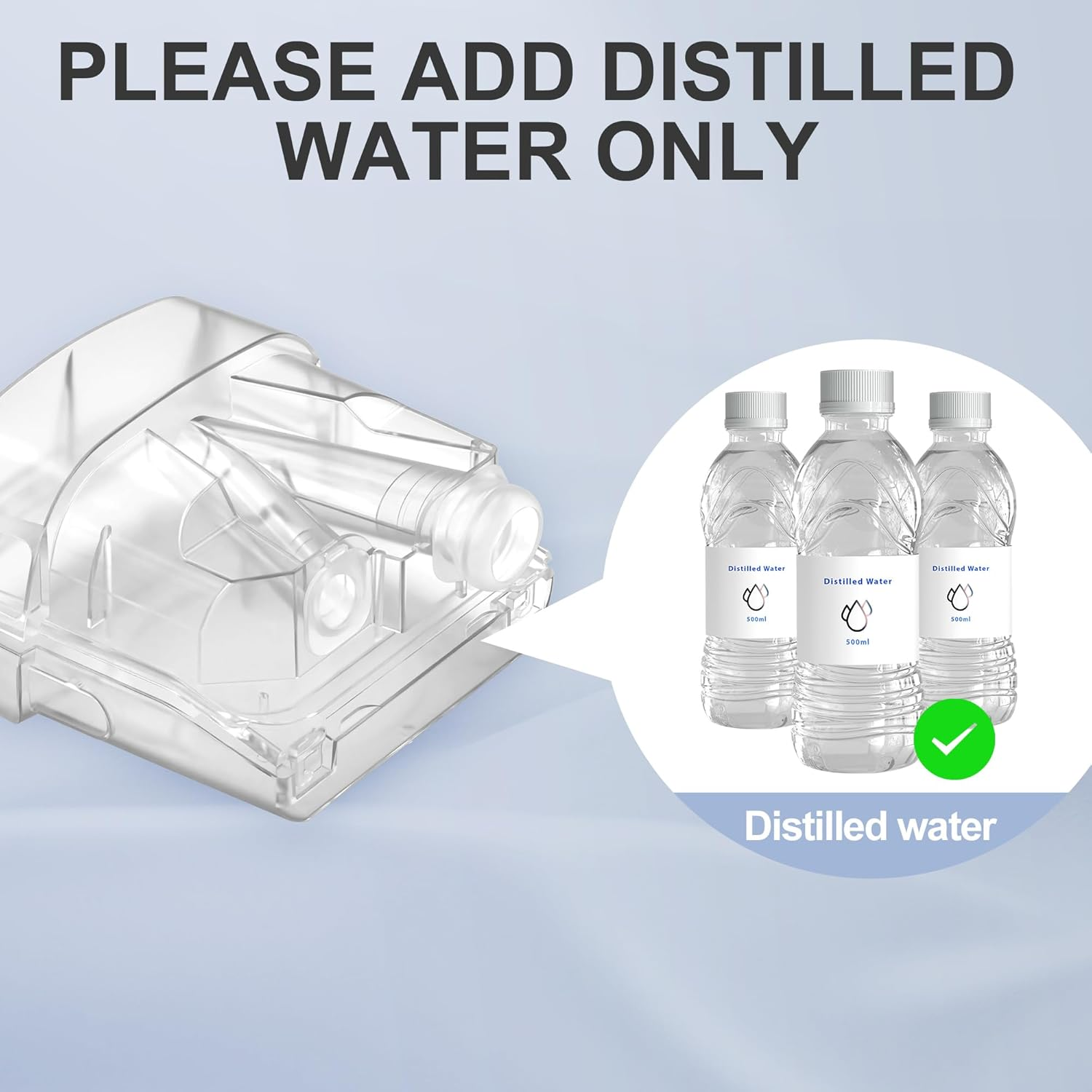 Replacement Water Chamber for Airsense 11, Improved Version Standard Tub, Supplied by Airsmart image number 3
