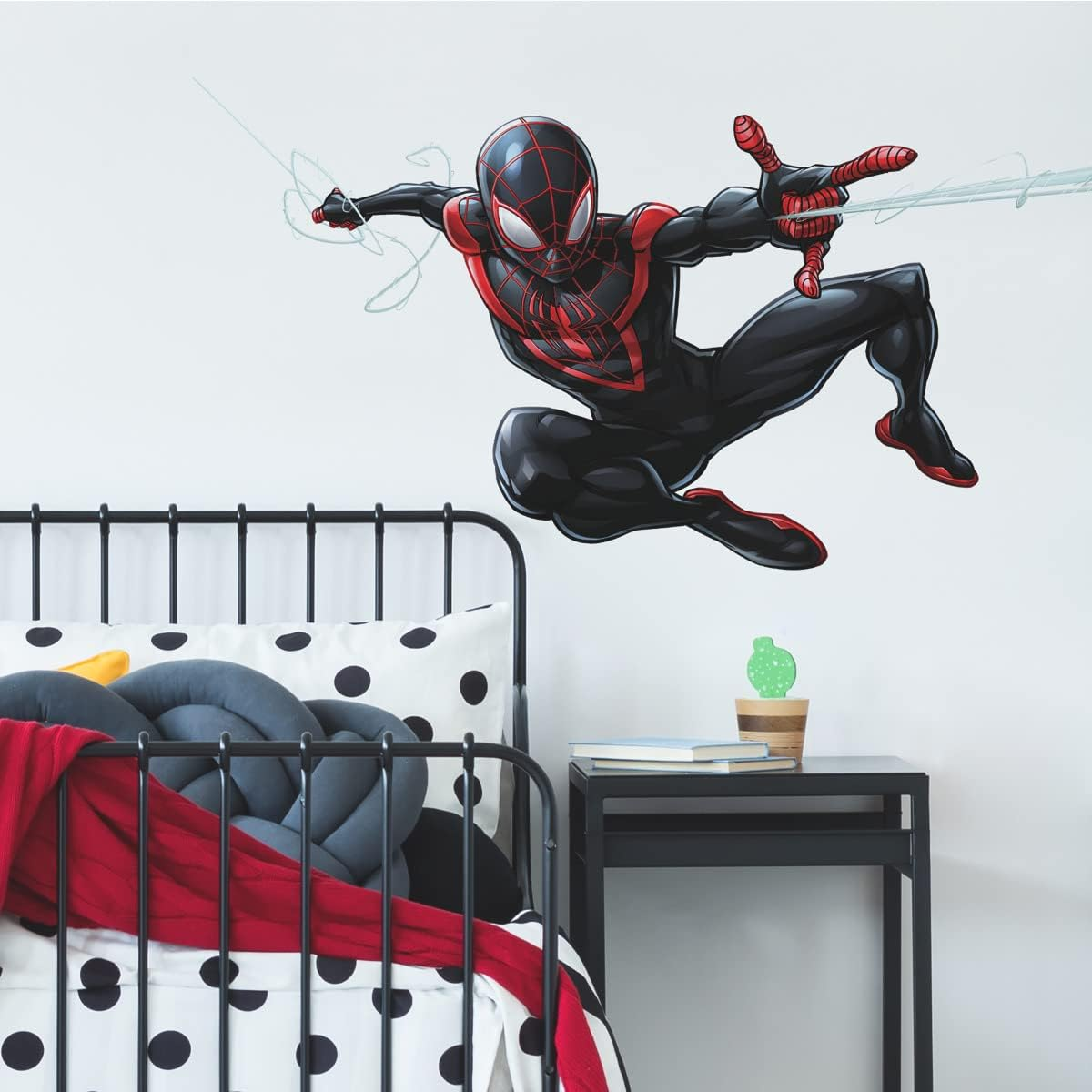 Roommates Marvel Spider-Man Miles Morales Giant Peel and Stick Wall Decals by Roommates, RMK3921GM image number 3