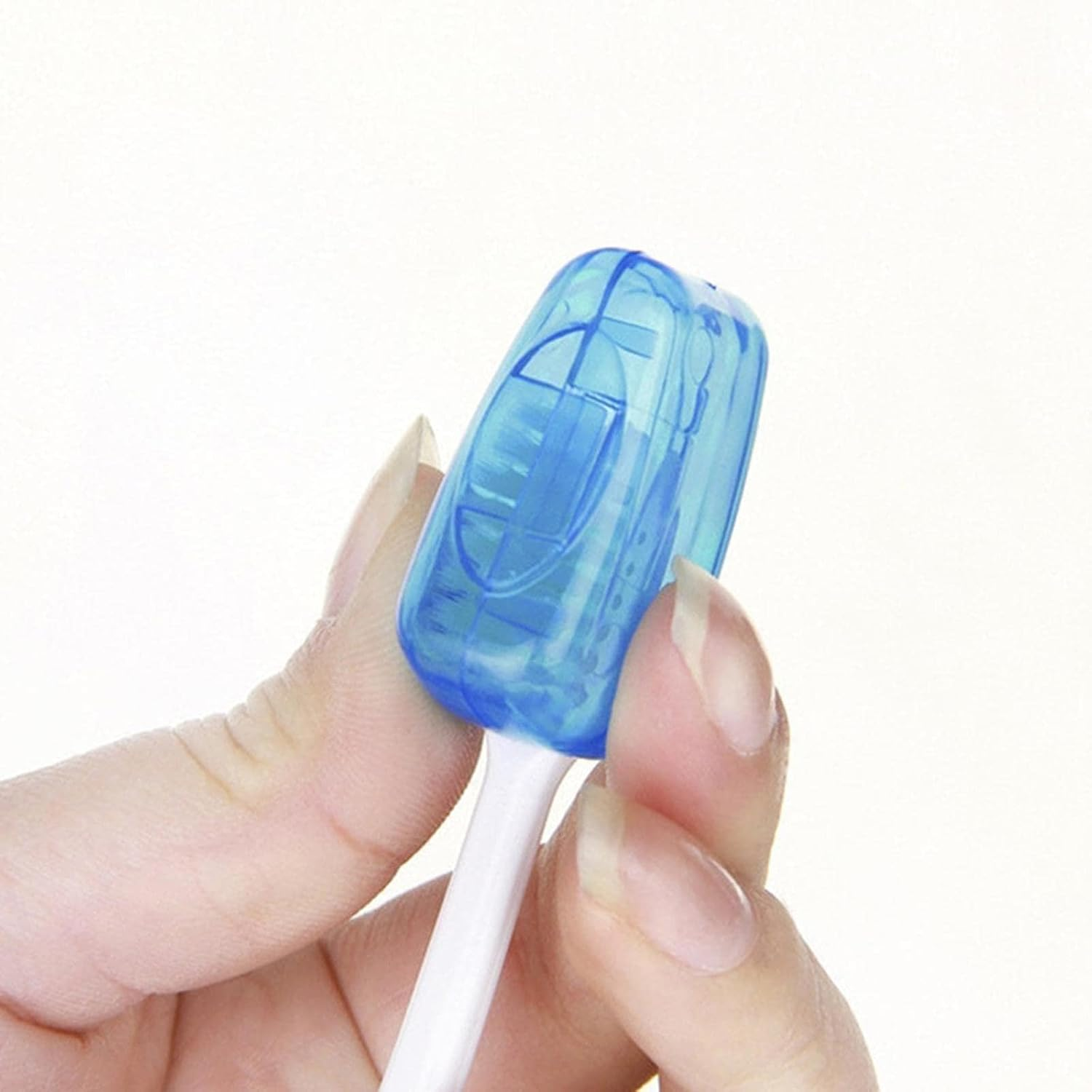 5Pcs Portable Toothbrush Cover Toothbrush Head Outdoor Dustproof Travel Germproof Toothbrush Camping Cover 2023 Protectiv image number 3