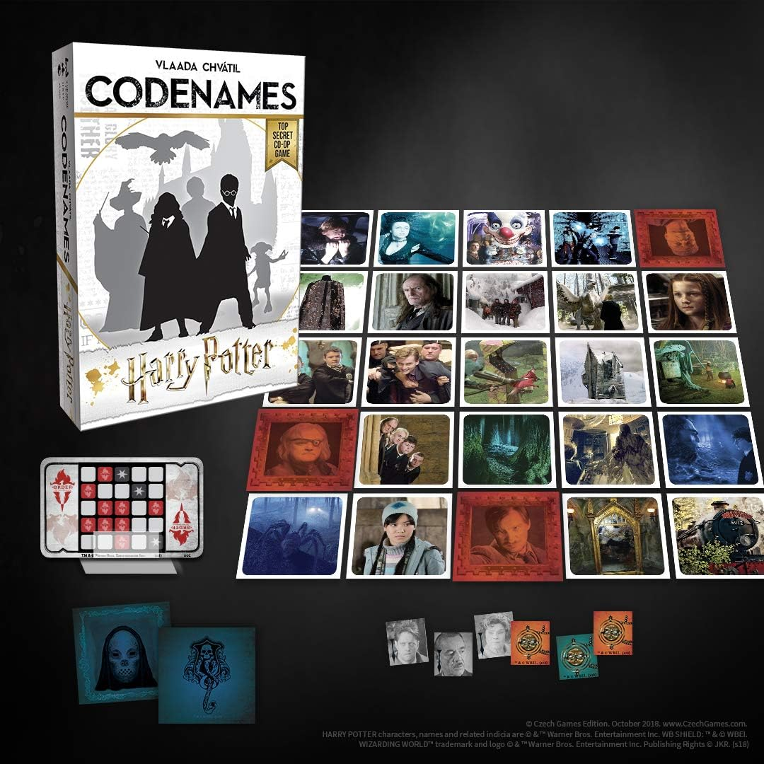 Usaopoly 59579 Codenames Harry Potter Card Game, Pack of 1 image number 2