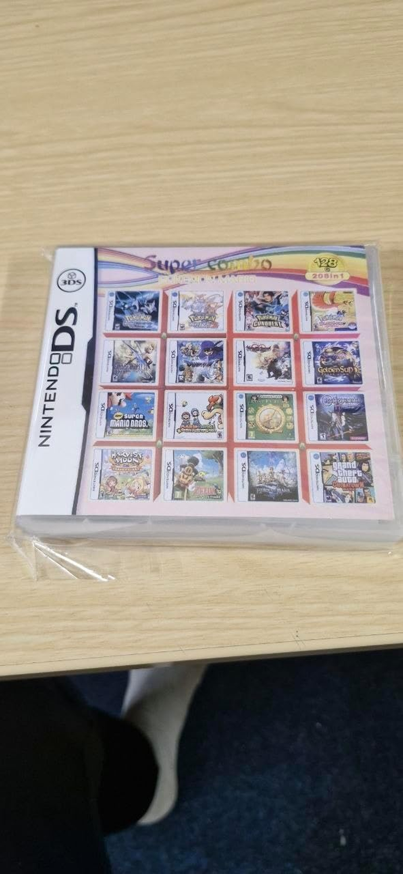 DS Game, 208 in 1 Game Cartridge Multicart, Game Pack Card Super Combo for DS DSL Dsi 3DS 2DS XL/LL image number 6