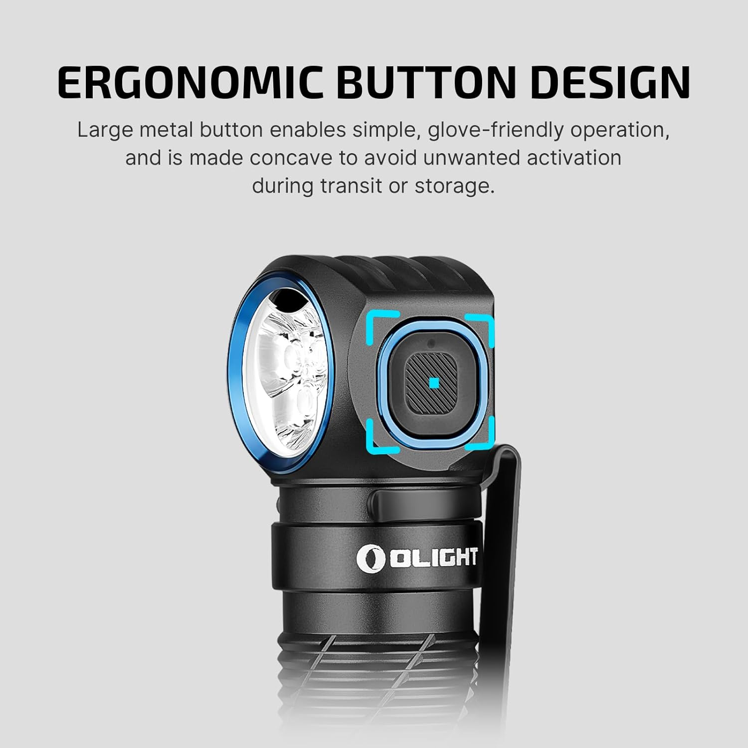 OLIGHT Perun 3 Max 3000 Lumens Headlamp Multi-Use Handheld EDC Torch Rechargeable Torch (Black) image number 1