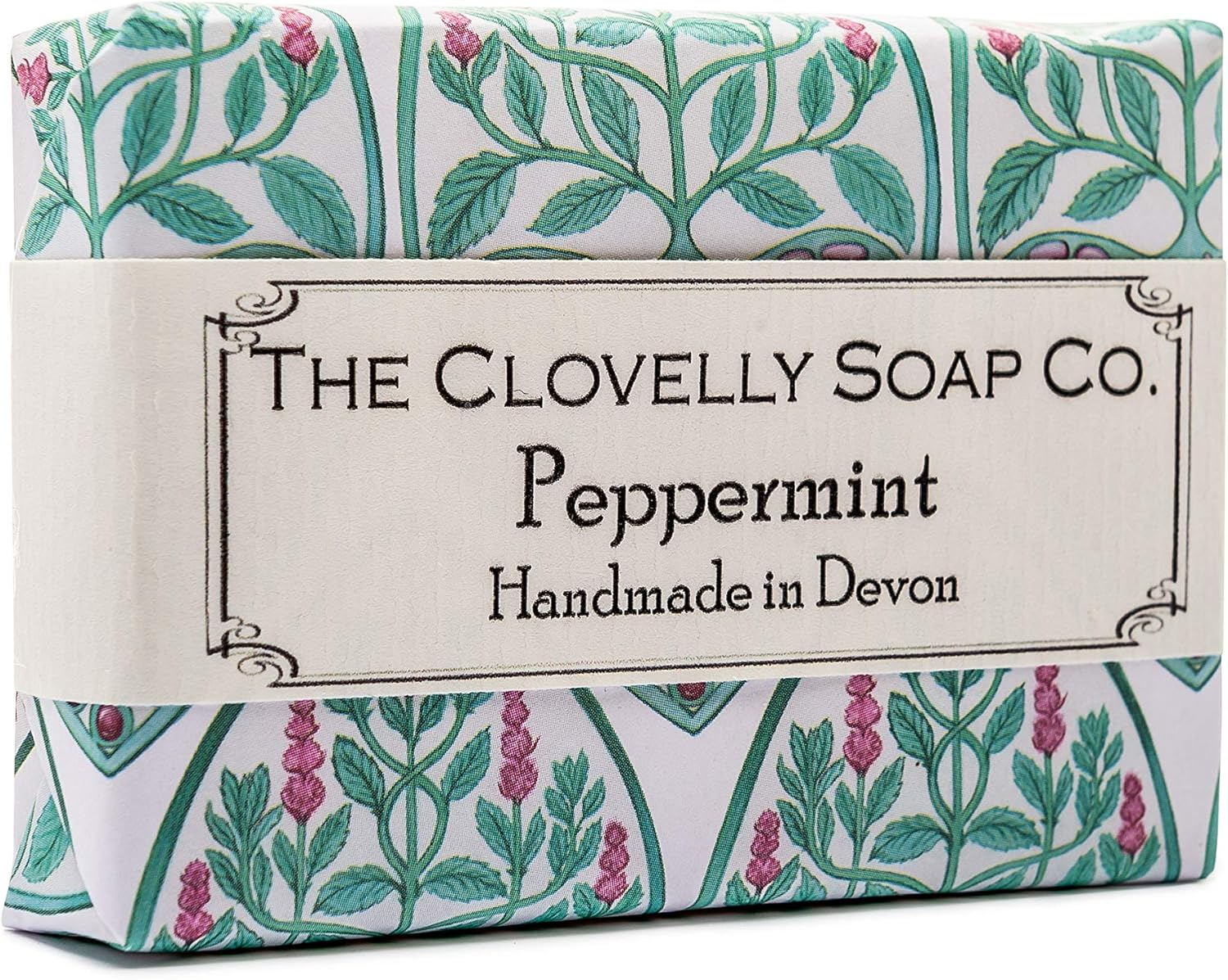 Clovelly Soap Co Natural Handmade Peppermint Soap Bar for All Skin Types 100G image number 3