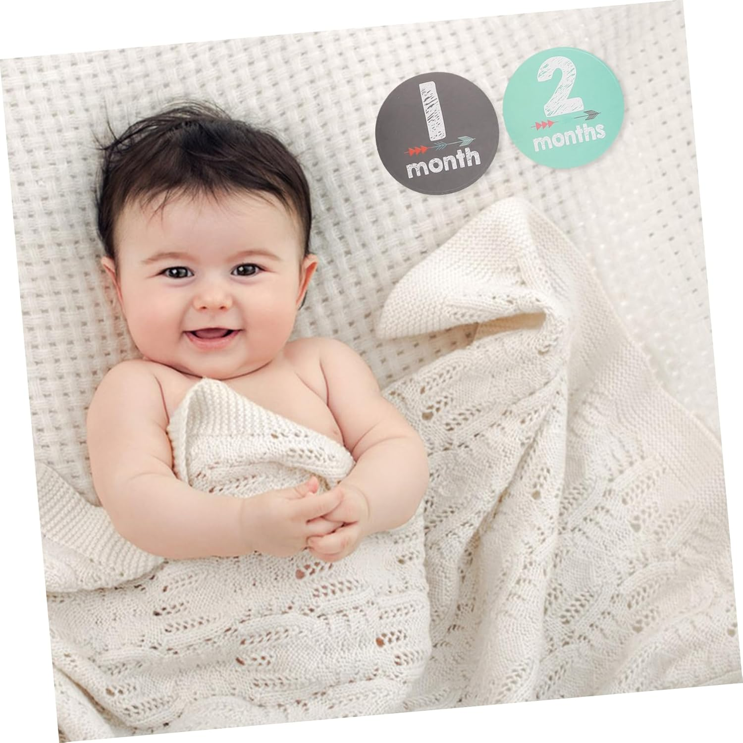 Newborn Milestone Stickers Months Digital Monthly Photo Props for Shower Gifts Months image number 3