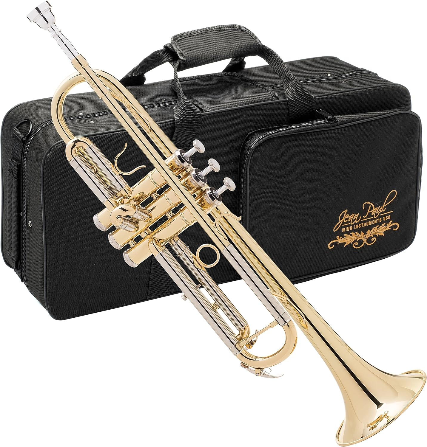 Jean Paul TR-330 Student Bb Trumpet - Brass Lacquered image number 5