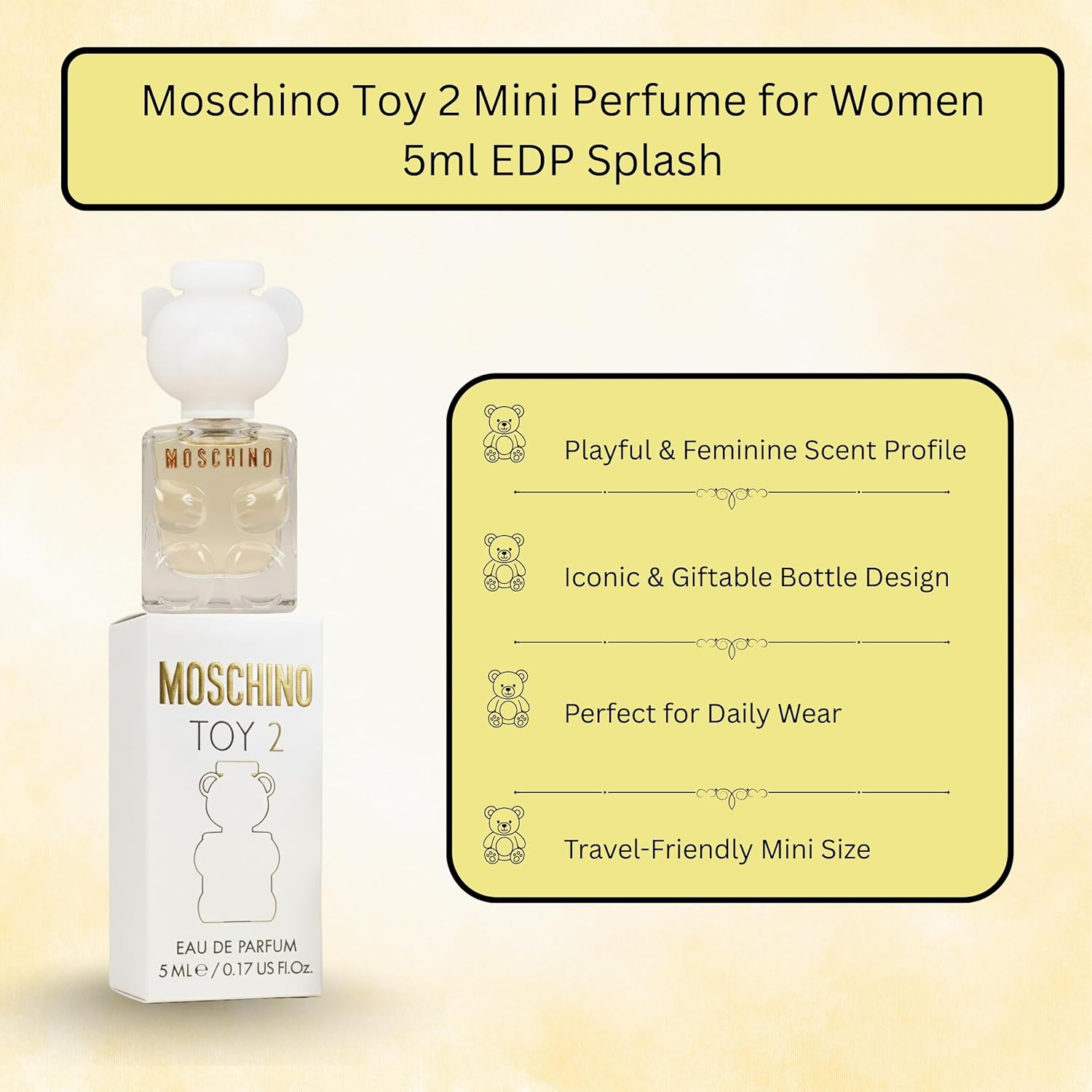 Moschino Moschino Toy 2 Mini Eau De Parfum 5Ml