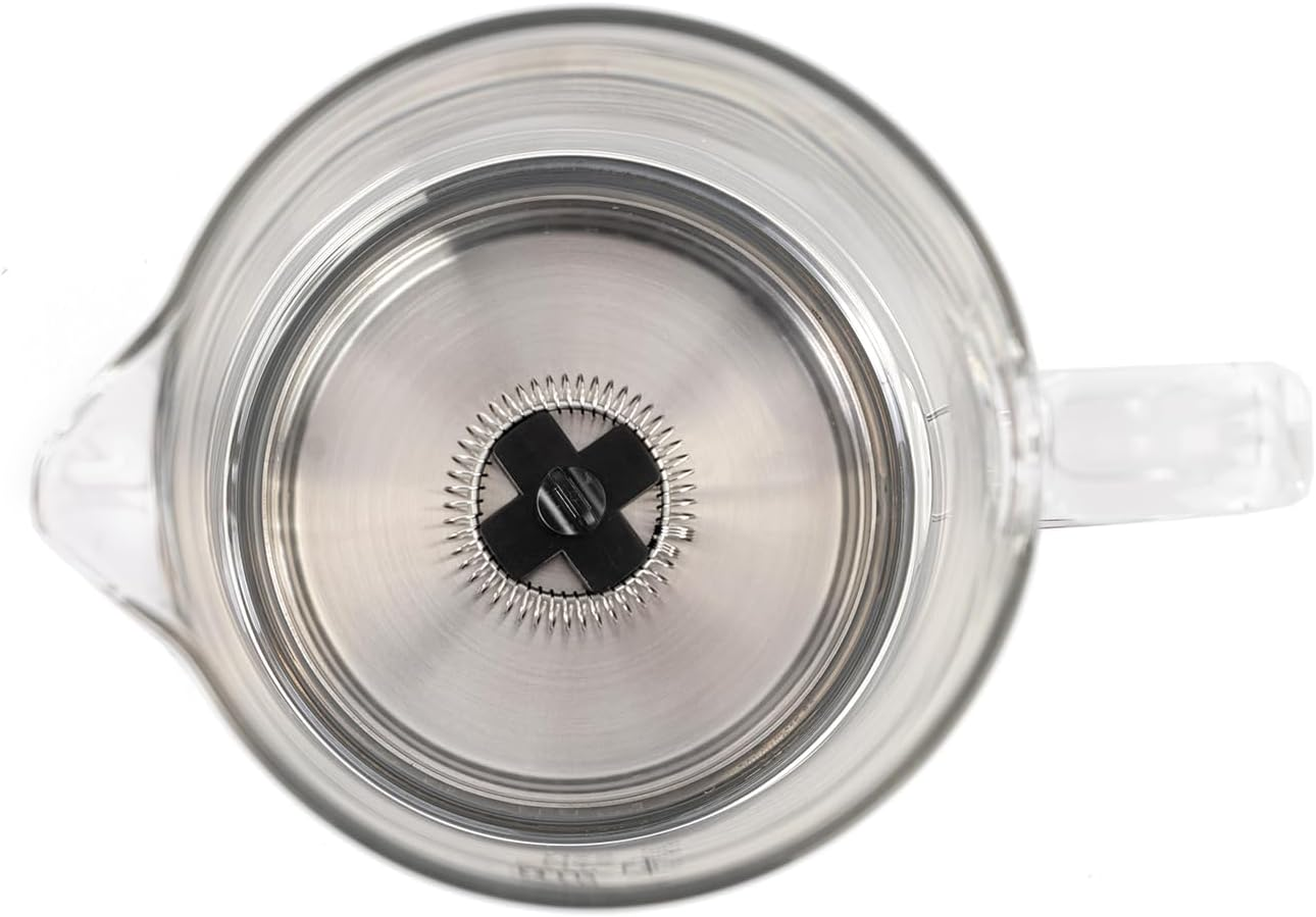 ROMMELSBACHER MS 625 Electric Milk Frother, 500 Ml for Mixing, Glass Jug, 250 Ml for Foaming, 5 Programmes, Hot & Cold Foam or Stir image number 4