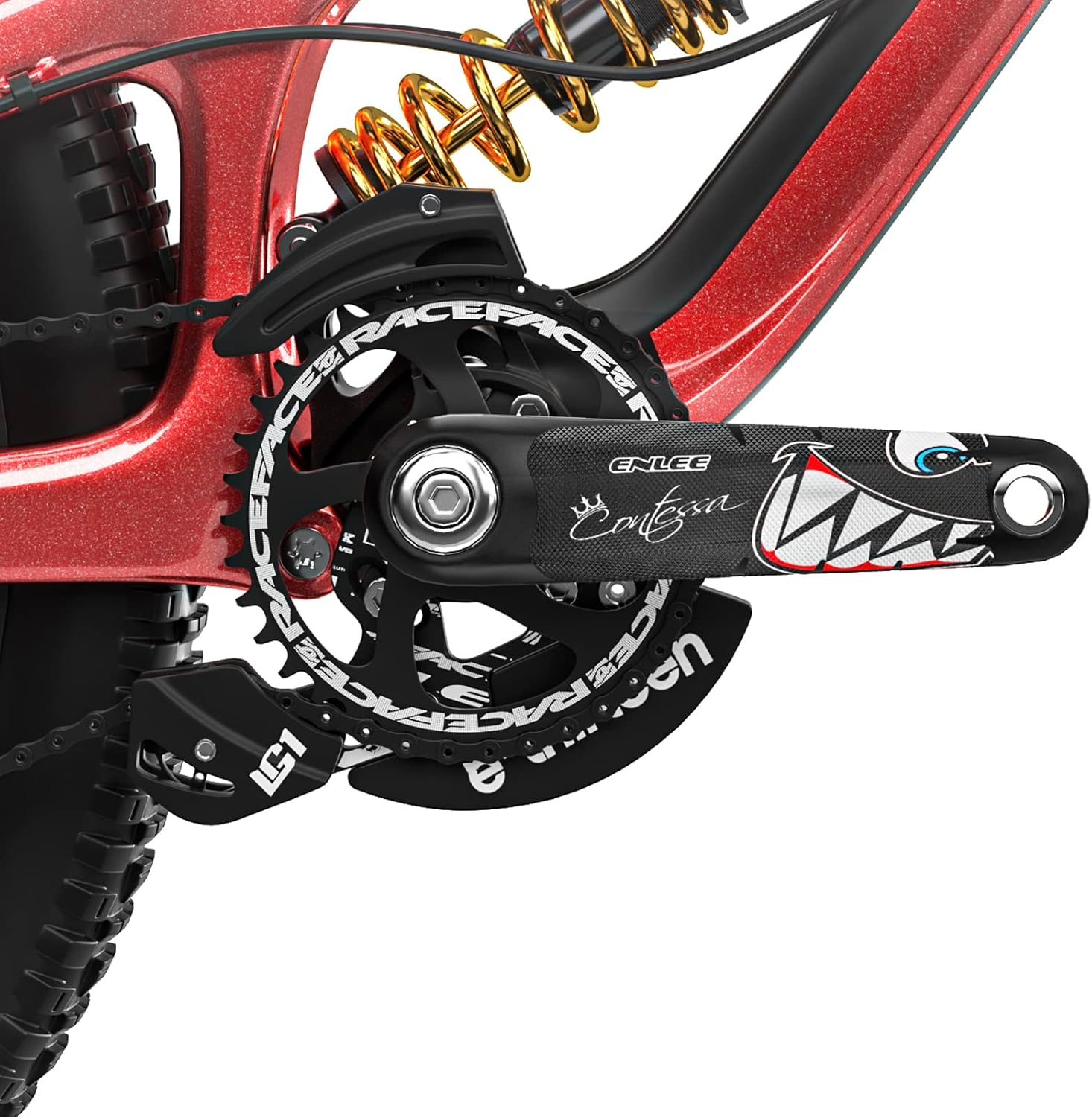 ENLEE Unisex Youth Bch-002 Bicycle Frame Protector image number 3