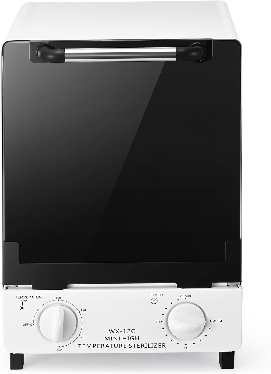 Soiiw 220V Dry Heat Sterilizer 12L Mini High Temperature Metal Tool Cabinet Nail Art Salon Portable Tool Manicure Nail Tool Two Layers image number 5