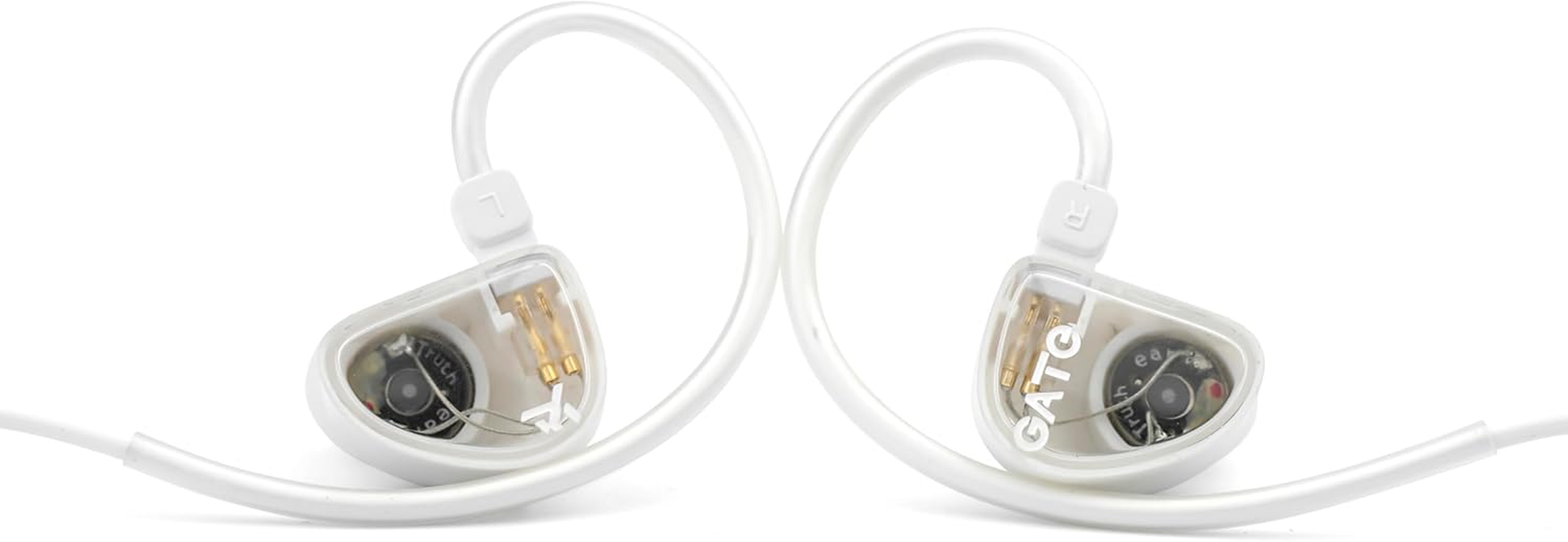 TRUTHEAR GATE Cost-Effective Dynamic Driver In-Ear Headphone with 0.78 2Pin Cable (White, No Mic) image number 5
