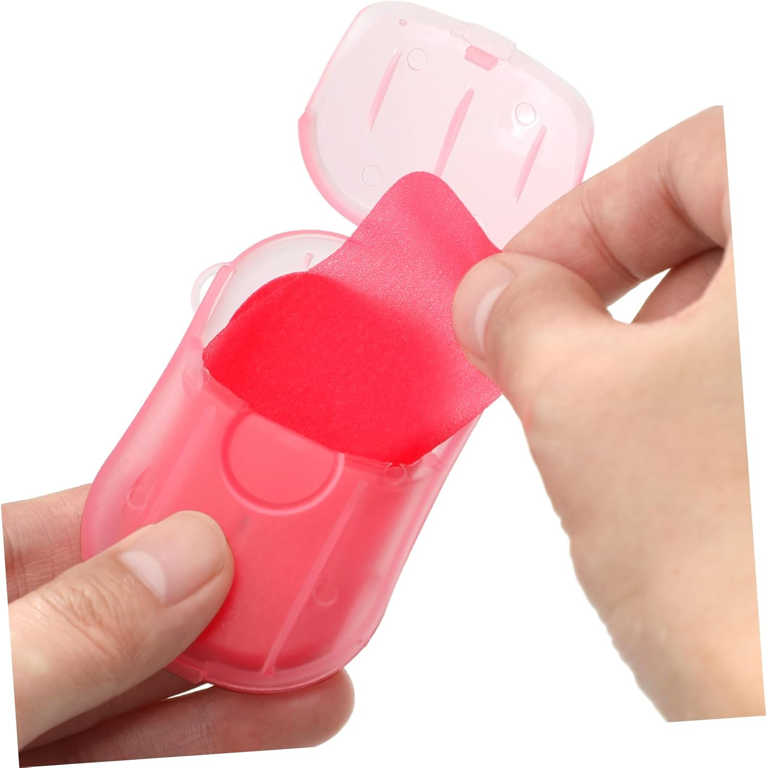 GANAZONO 120Sheets Portable Hiking Soap Convenient Travel Soap for Outdoor Activities Lightweight and Compact for Camping Hotels and Public Restrooms Fragrance image number 3