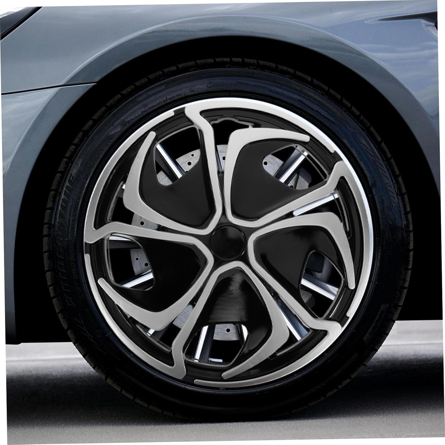 Alipis Wheel Rim Cover for Golf Cart Easy Installation Car Wheel Center Rim Protector Sturdy Accessory for Exterior Tire image number 4