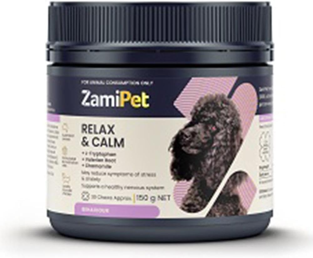 Zamipet Relax & Calm Supplement 30 Chews for Dogs 150 G