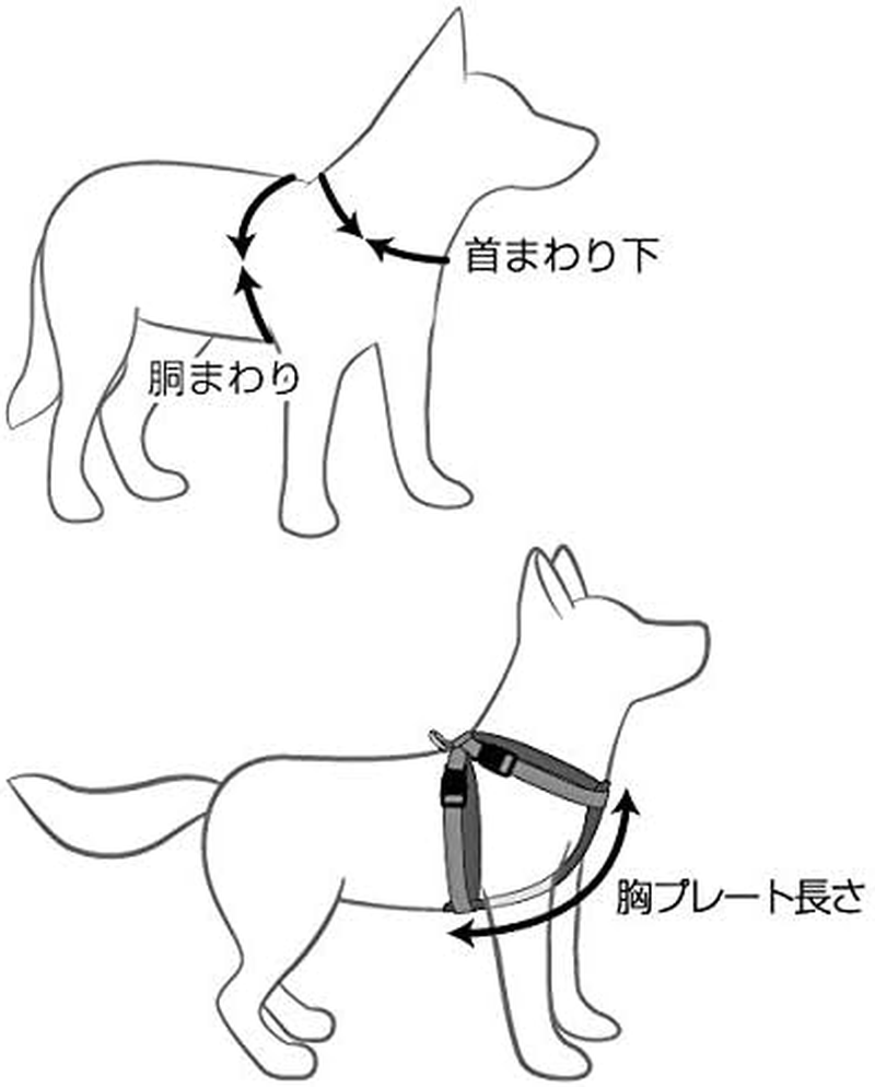 EZYDOG Dog Harness, Dog Harness, Denim, XS Size