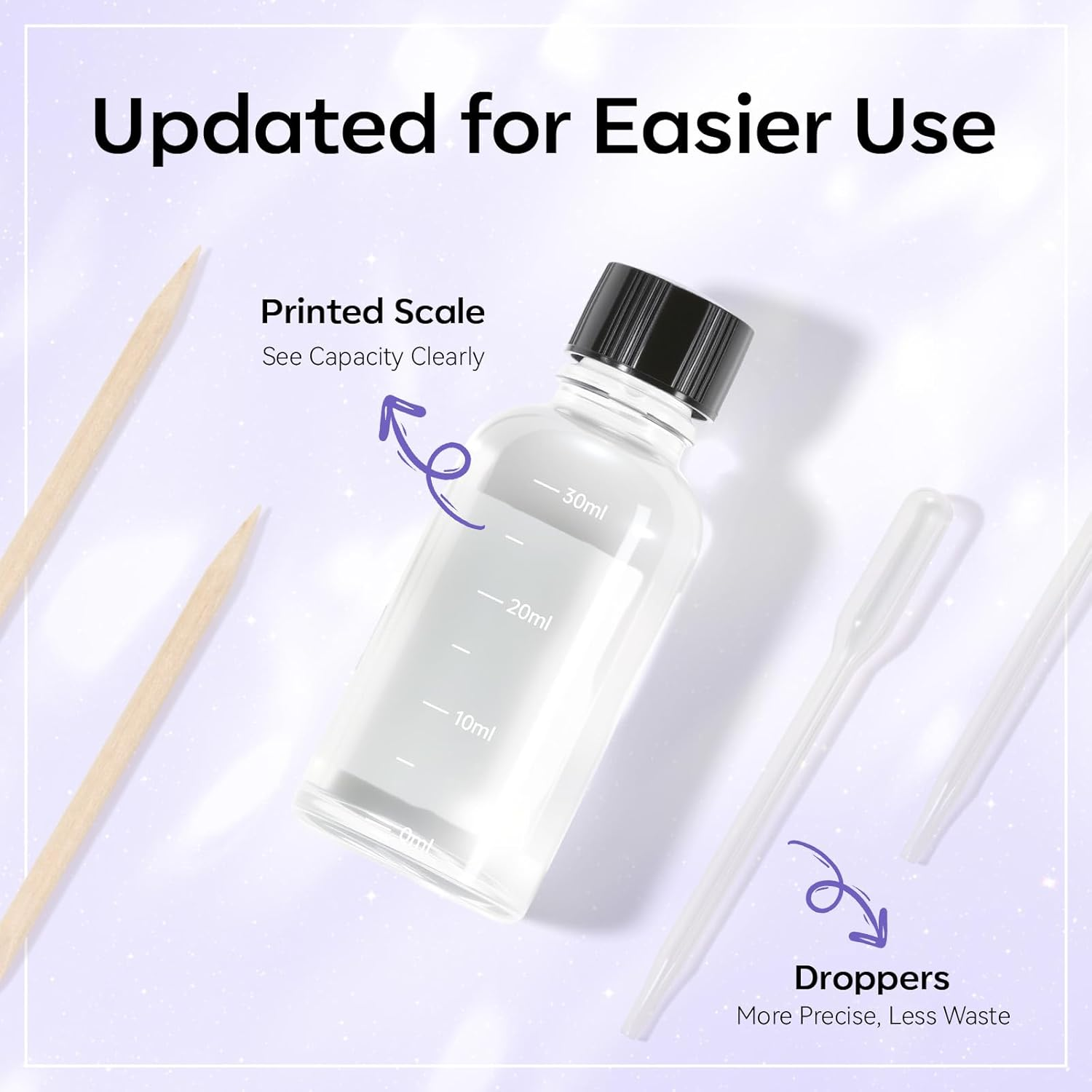 Makartt Nail Glue Remover for Press on Nails - 30ML Glueoff Easy Removal Versatile Debonder for Glue on Tips, Regular Polish, Quick Glues and Semi-Cured Sticker DIY Manicure Supply image number 3