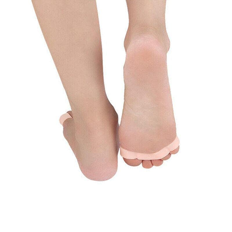 New Bunion Corrector Toe Separators Silicone Gel Elastic Straighteners Spacers, Soft Silicone Gel, Elastic and Comfortable Straighteners, Foot Care Spacers for Pain Relief image number 6