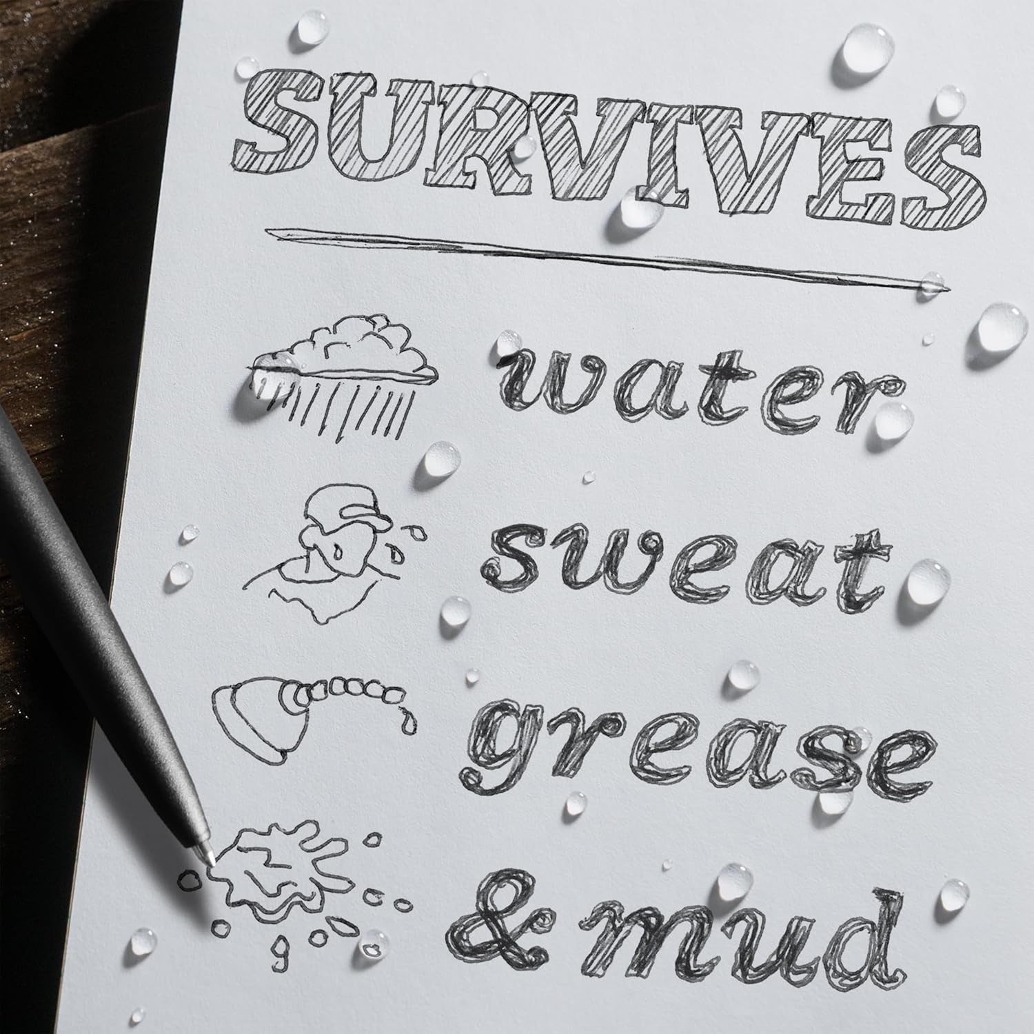 Rite in the Rain All Weather Golf Notebook, 3.5" X 6", Green Field Flex, Club Yardage Book & Hole Notes (No. 4) image number 2