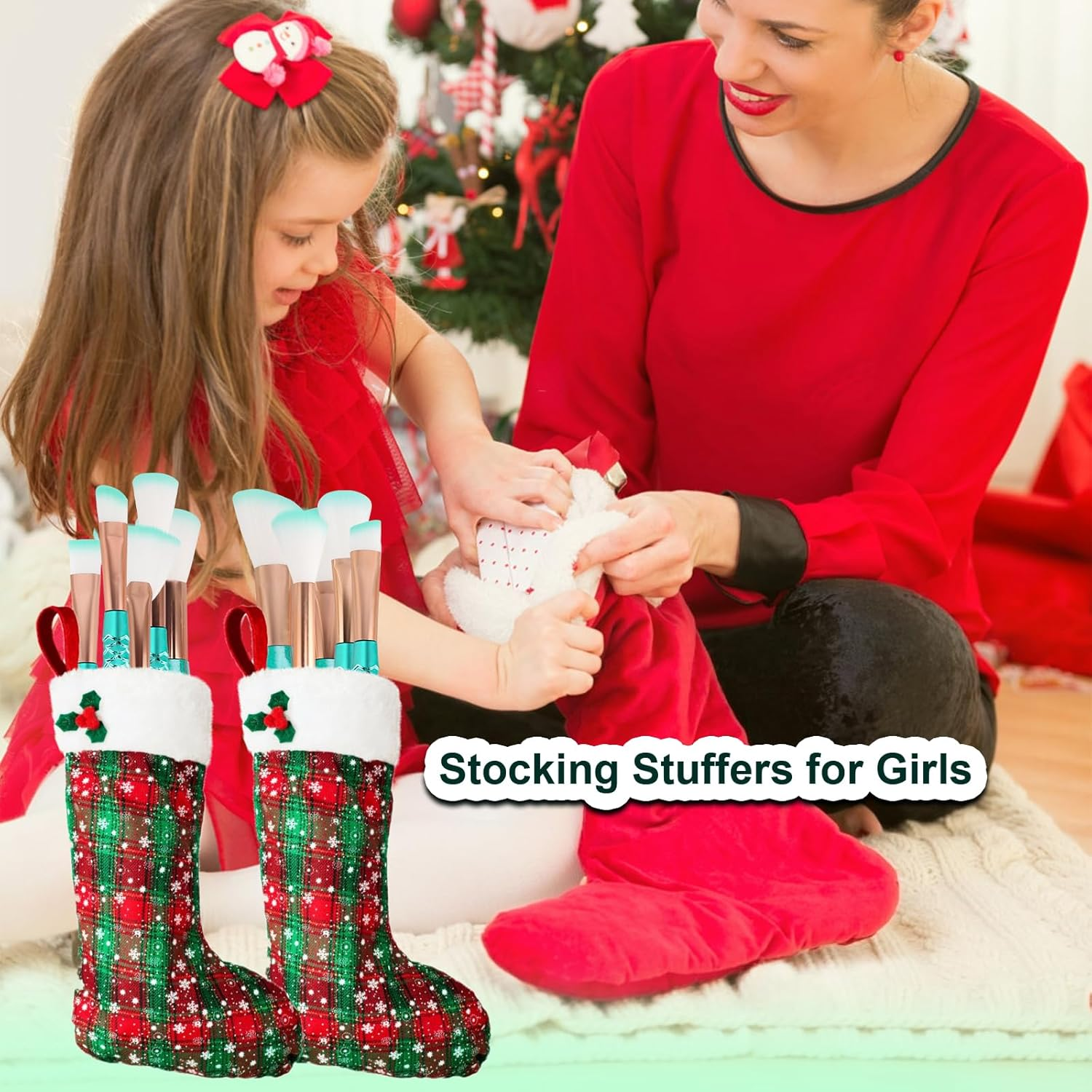 NICEMOVIC Cute Stuff for Tween & Teen Girls, 20PCS Princess Kids Makeup Brushes Sets for Girls, Teen Girl Gifts Trendy Stuff Christmas Gift Ideas Stocking Stuffers for Girls Kids Cute Make up Tool Set image number 2