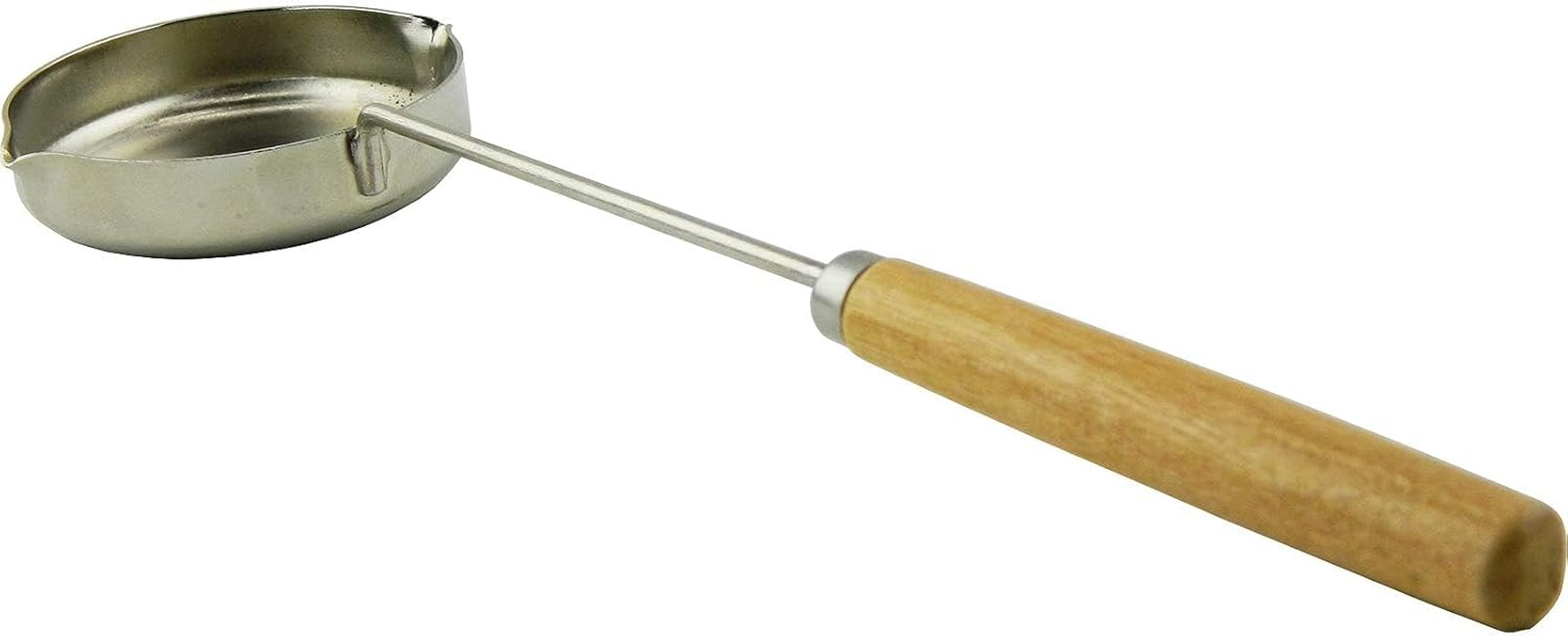 Prince August Hobby Casting Metal Ladle with Wooden Handle PA2042 image number 5