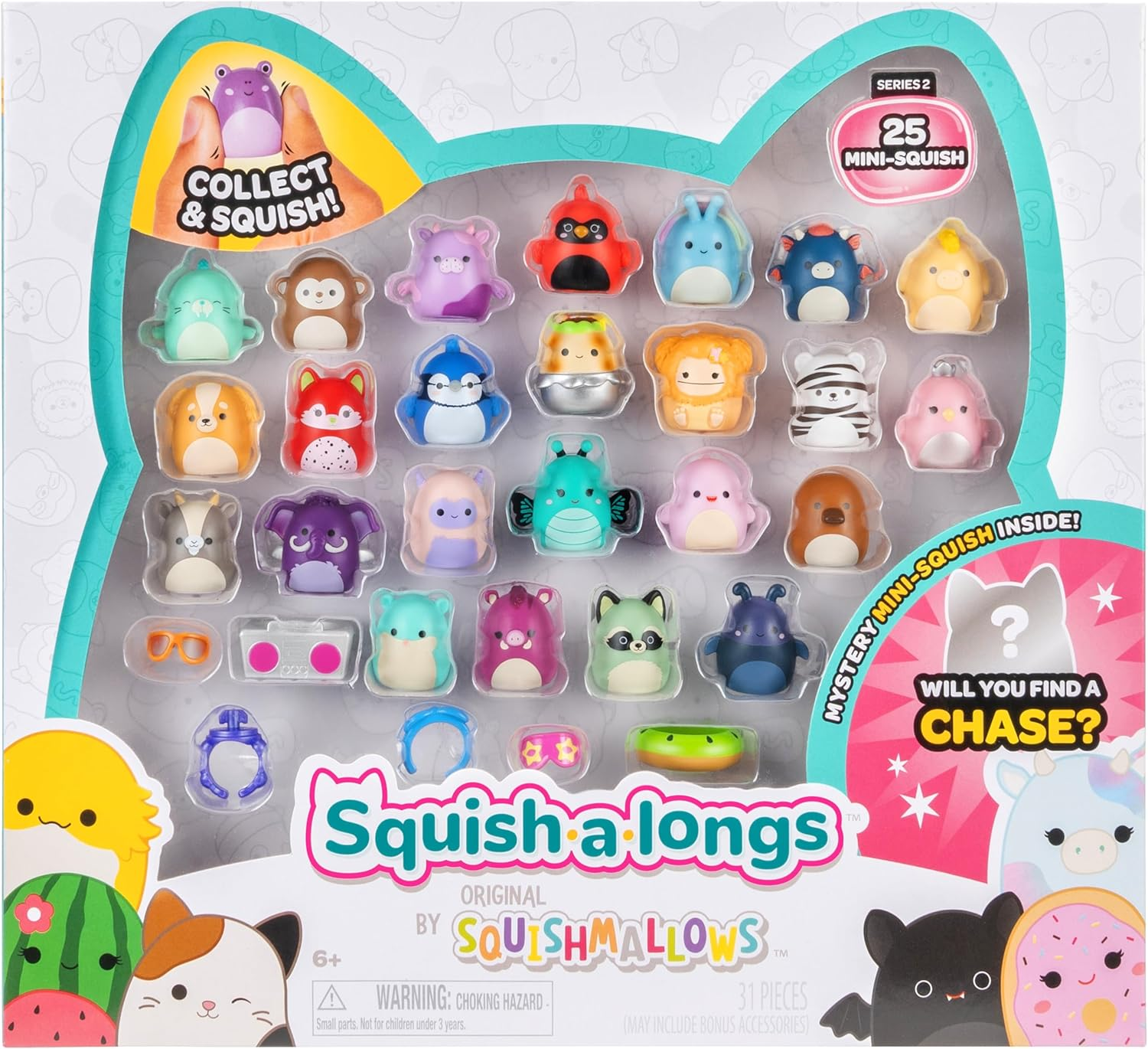 Squish-A-Longs 25 Pack image number 2