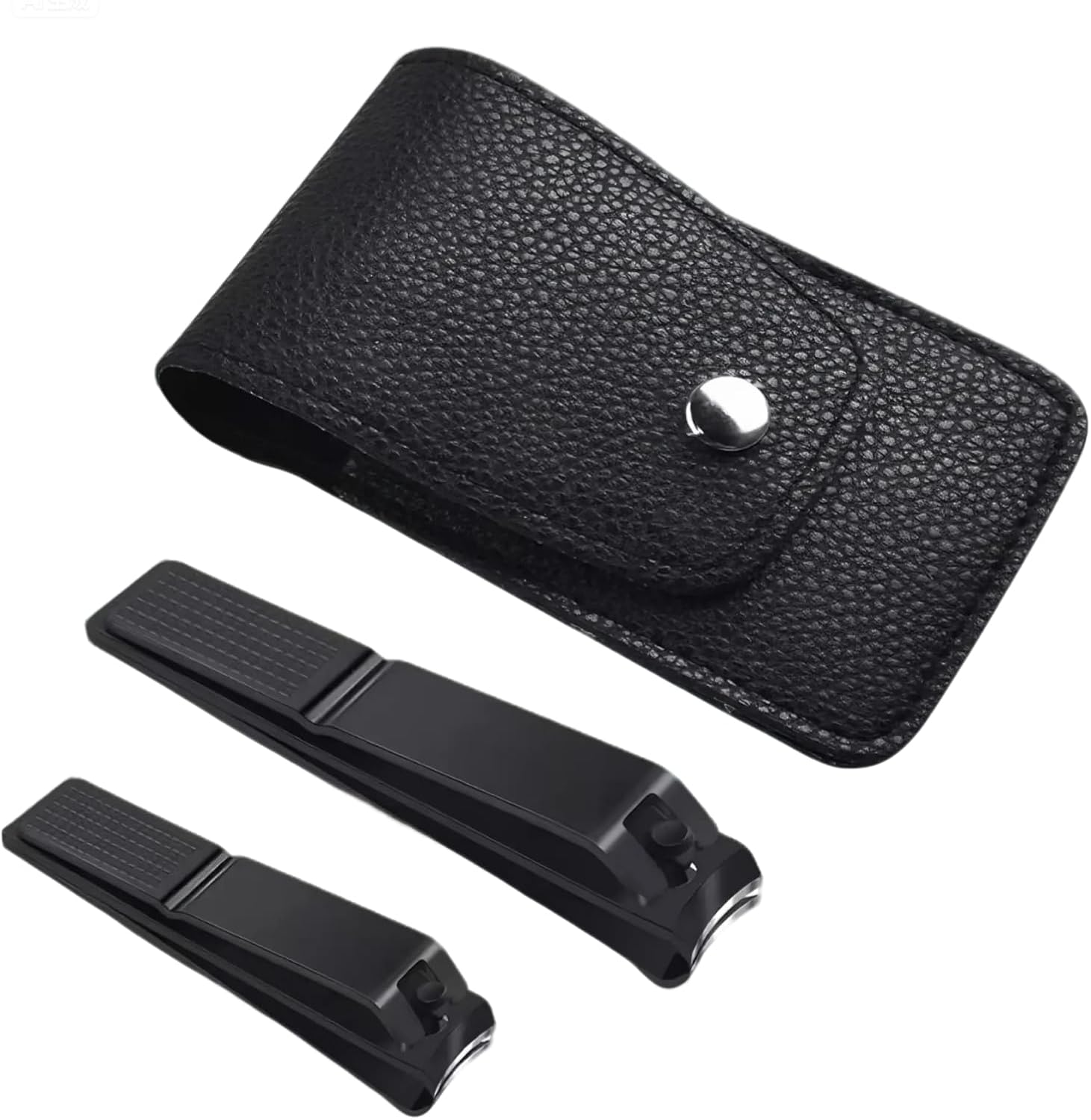 Professional Nail Clippers Set of 2, Premium Stainless Steel Fingernail and Toenail Clippers for Men and Women, Ergonomic Design for Precision Cutting and Ultimate Comfort