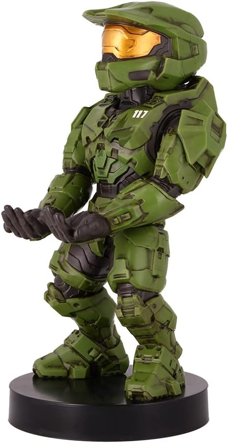 Exquisite Gaming Cable Guys - Halo Infinite Master Chief - Cable Guy Phone and Controller Holder , Green image number 4