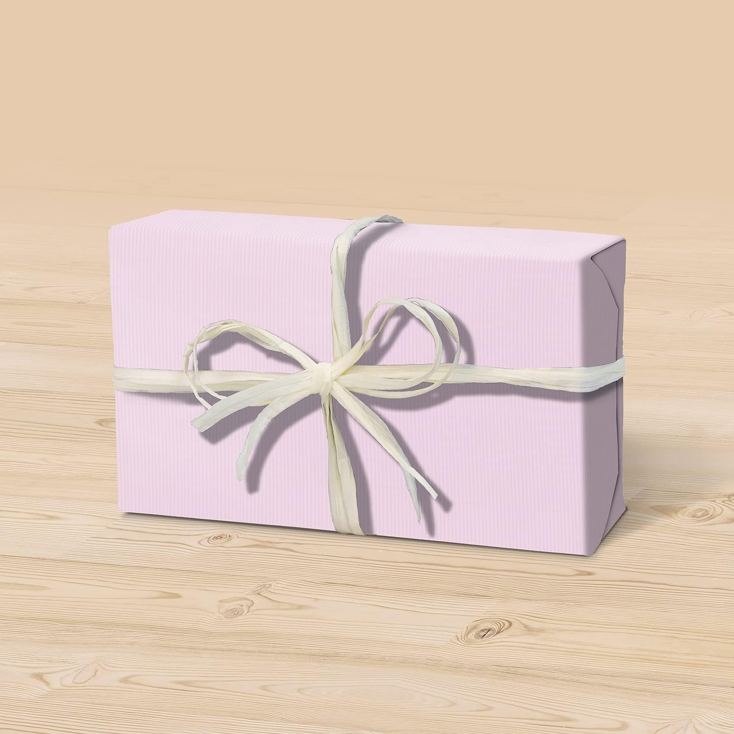 Clairefontaine 95733C - Box of 10 Rolls of Recycled Kraft Paper 3 X 0.70 M 65 G, Ideal for Crafts and Gifts, 1 Box, Pink - Pink image number 1