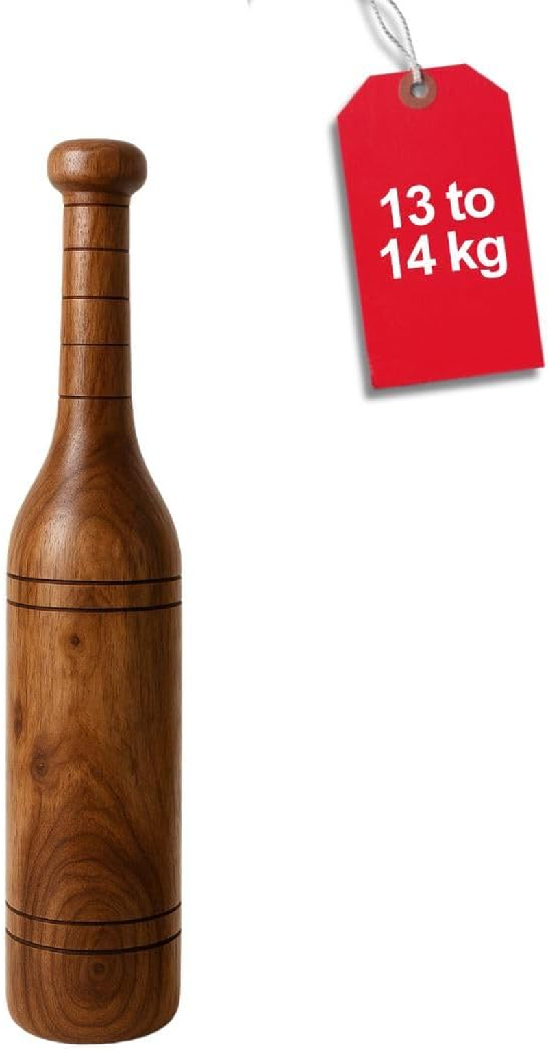 KNK MUGDAR FITNESS BAR INDIAN CLUB MUDGAR BHEEM MACE SHOULDER EQUIPMENT MEEL KARLA KATAI MUGDAL FITNESS DURABLE WOODEN EQUIPMENT