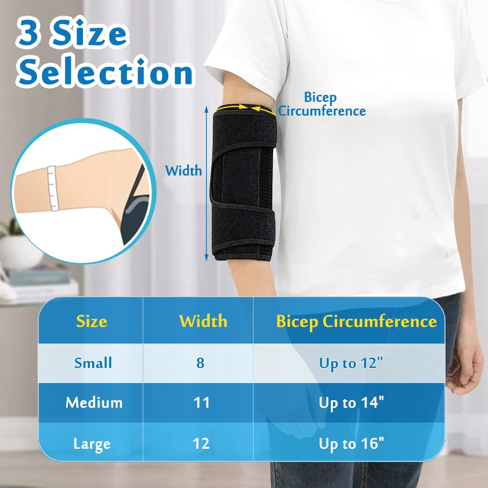Pediatric Elbow Brace Child Straight Arm Splint Kids Elbow Immobilizer Extension Brace Cubital Tunnel for Sleeping Ulnar Nerve Entrapment Thumb Sucking Stop for Kids Child Restraint Strap image number 1