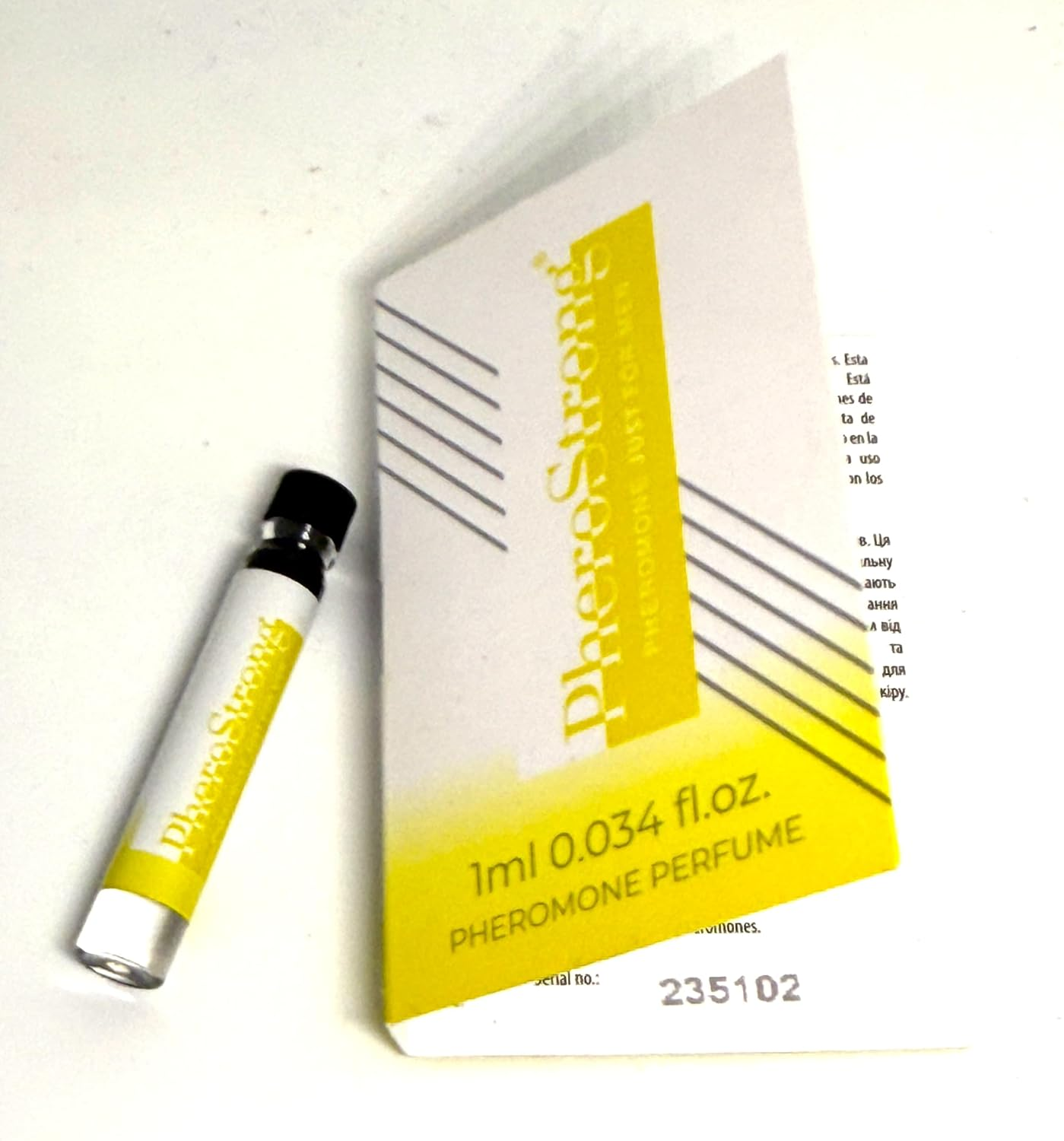 Pherostrong Pheromone Just for Men - Refreshing & Masculine Fragrance | Citrus, Marine & Woody Notes | Confidence-Boosting Scent | 1 Ml image number 1