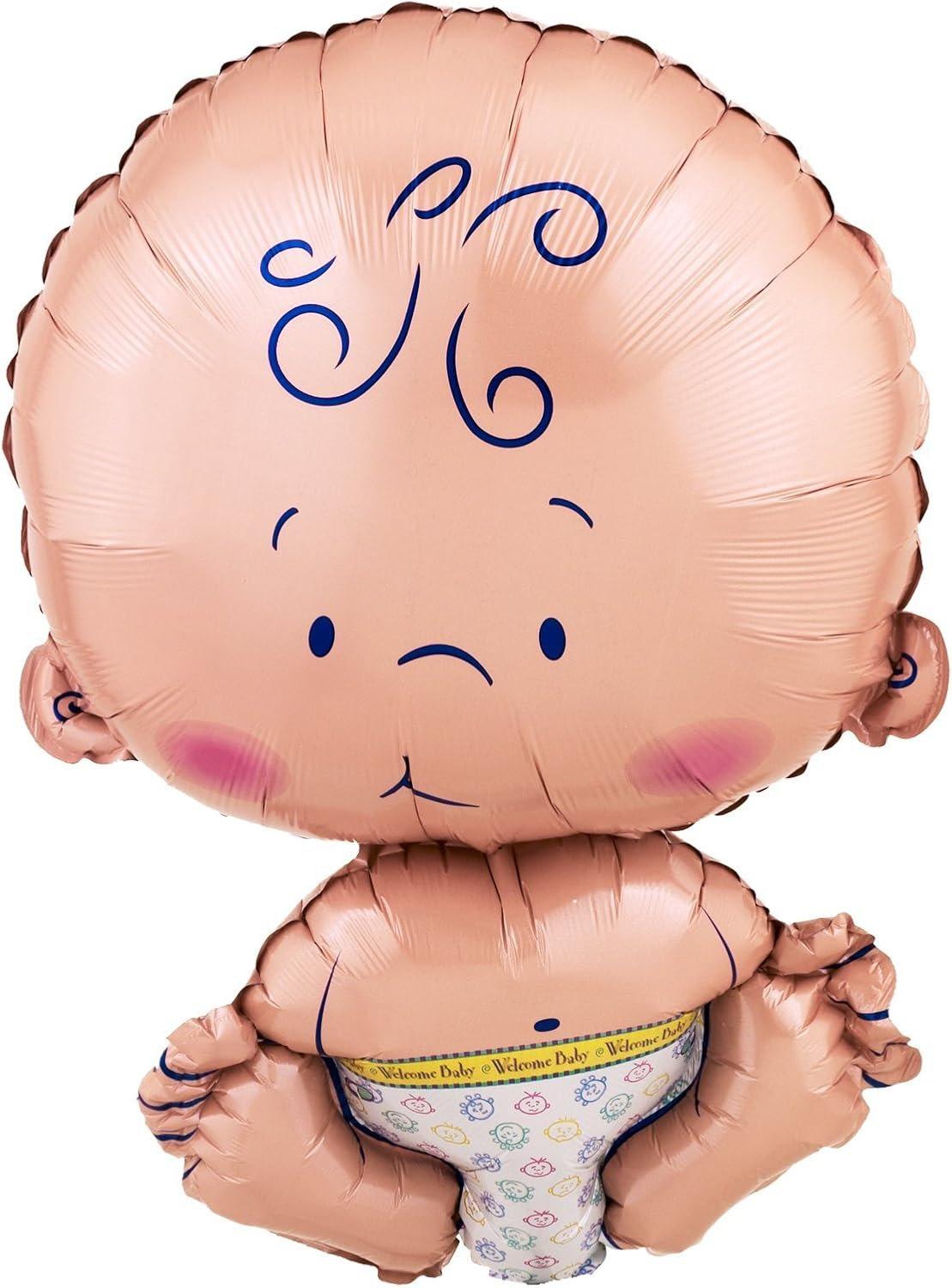 Anagram P35 Supershape Welcome Baby Self Sealing Foil Balloon