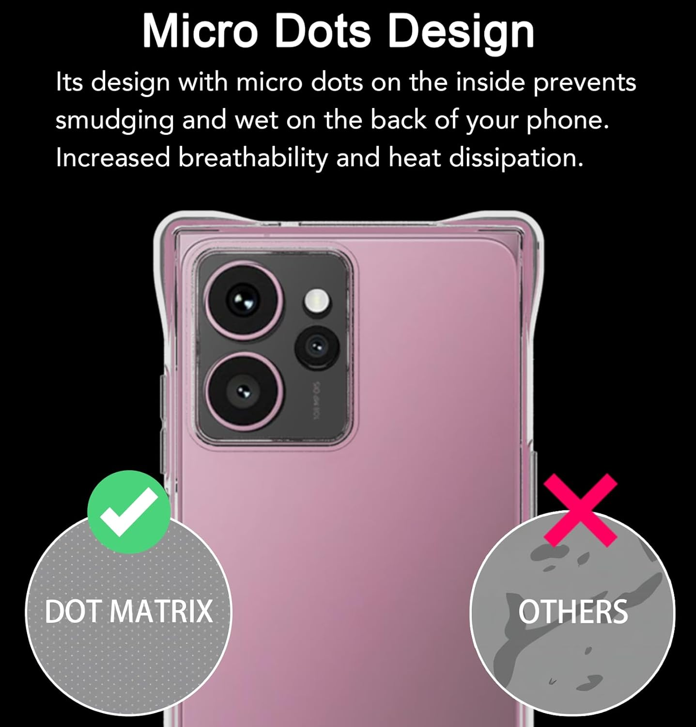 USTIYA Case for HMD Skyline Case Clear TPU Four Corners Protection Cover Transparent Soft