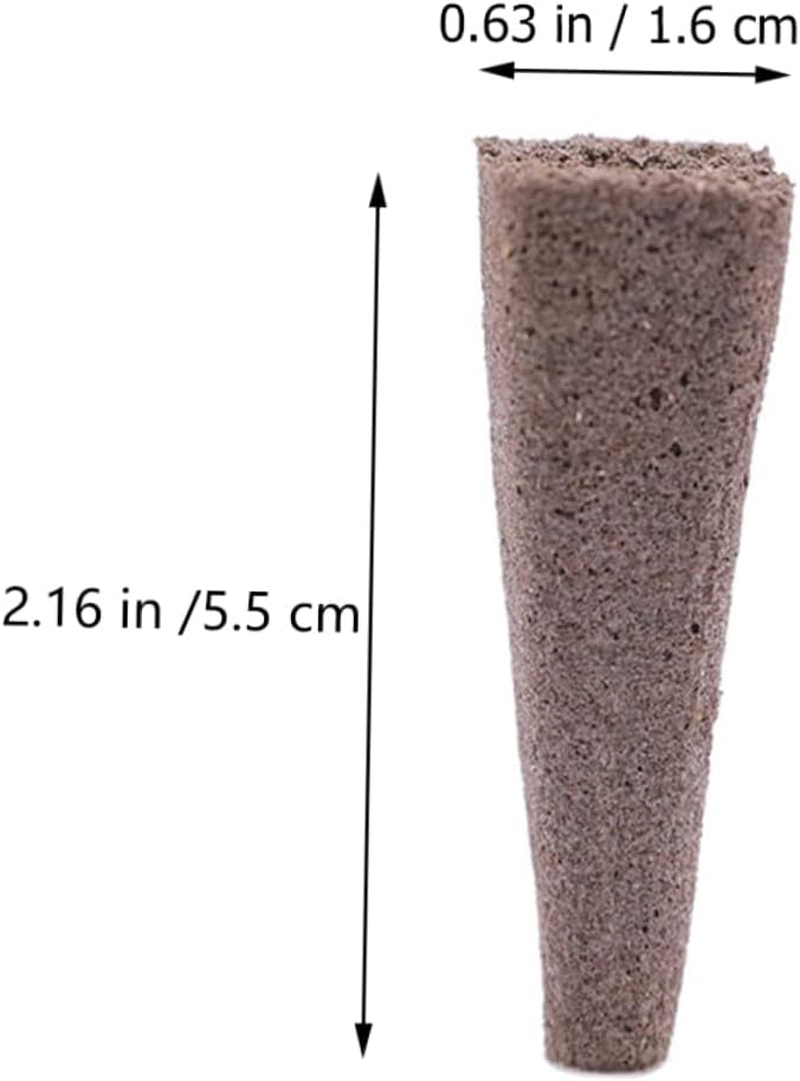 FUNOMOCYA Bio-Charcoal Nutrient Blocks for Soilless Cultivation, 50Pcs Compression Nature Pellets, Suitable for Hydroponic Gardening and Plant Nursery Supplies