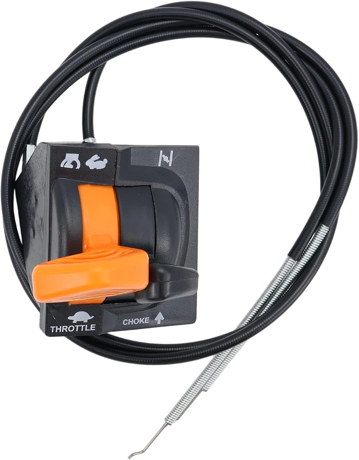 Throttle Choke Cable Control Assembly Compatible with for John Deere AM140333 X300 X500 Series Replaces X350 X500 X534 X380 040001+ 020001+ Fit for John Deere image number 2