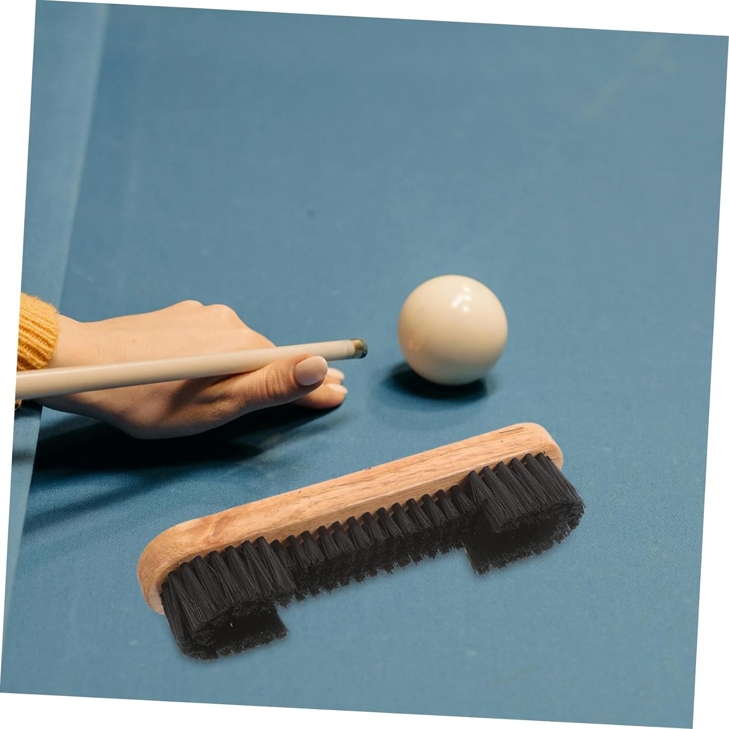Pool Table Brush for Felt Billiard Table Sweeper Cleaning Tool for Home Game Use image number 5