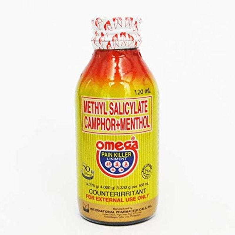 Omega Pain Killer Liniment Counterirritant 120Ml