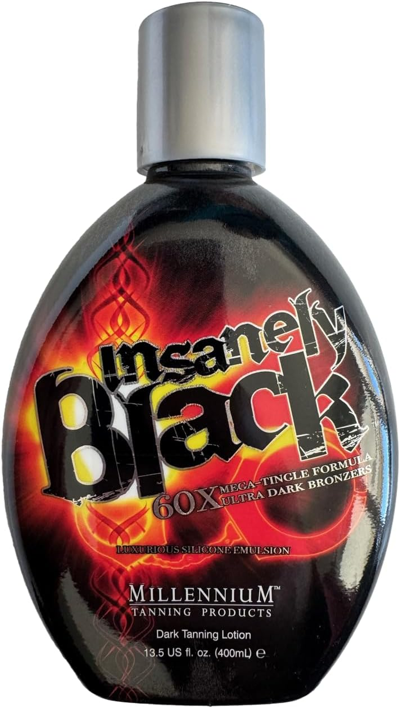 Millennium Tanning Products, Solid Black 100X (13.5 Oz) and Insanely Black 60X (13.5 Oz) image number 3