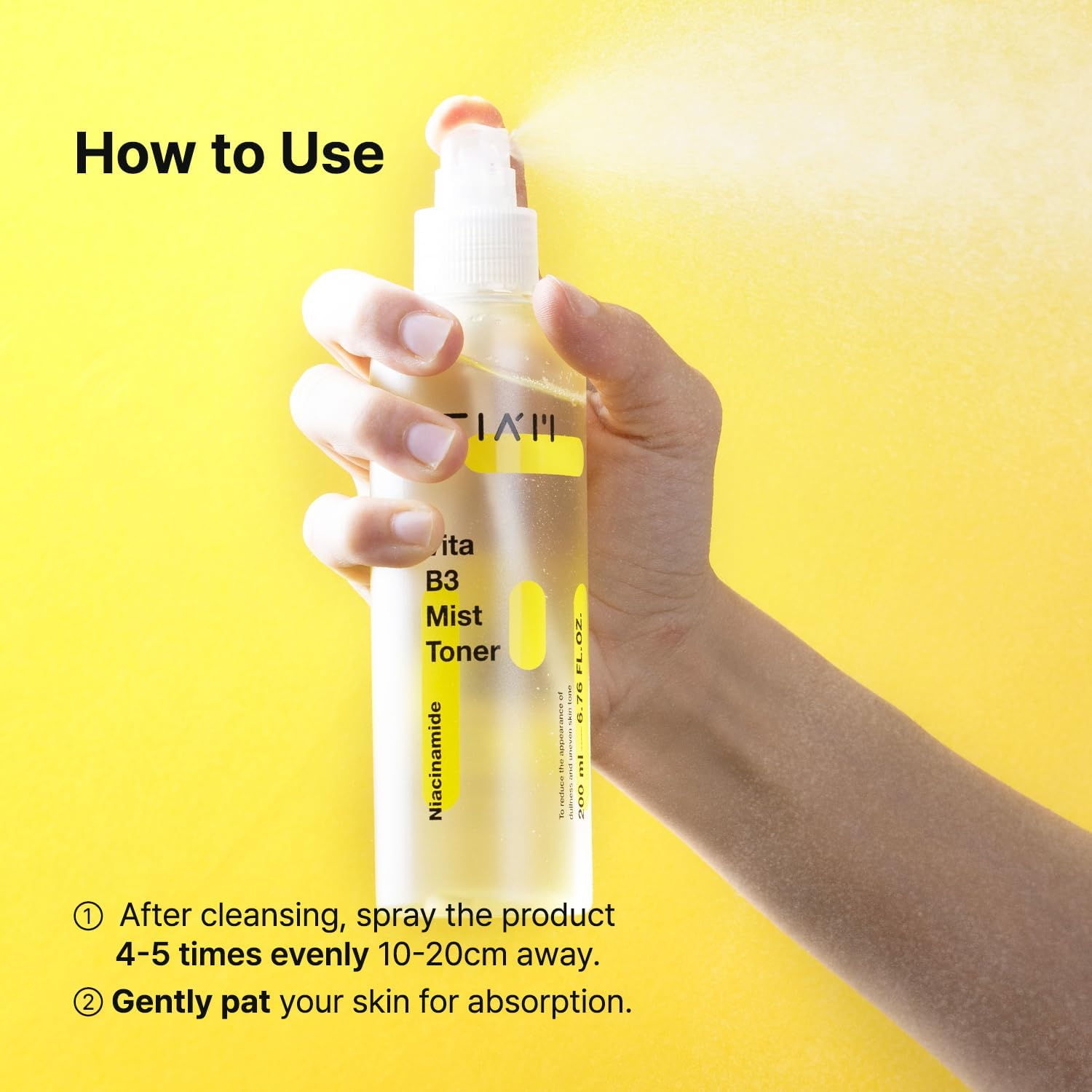 [TIAM] Vita B3 Mist Toner (Renew) 200Ml image number 2