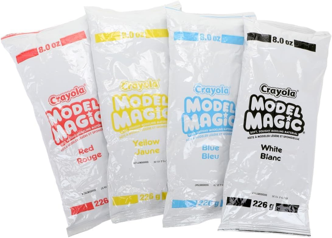 Crayola; Model Magic; Coloured Modelling Compound; Art Tools; 900G Resealable Bucket; Perfect for Butter Slime Supplies Kit, Mess Free - Colored image number 6