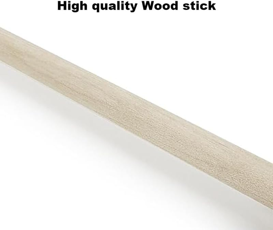 Cat Toy,Cat Interactive Toys,Squeak Cat Teaser Wand Toys, Interactive Bird Toys for Indoor Kittens, Sustainable 40 Cm Long Wooden Handles, Fun Exerciser Playing Toy for Kittens or Cats