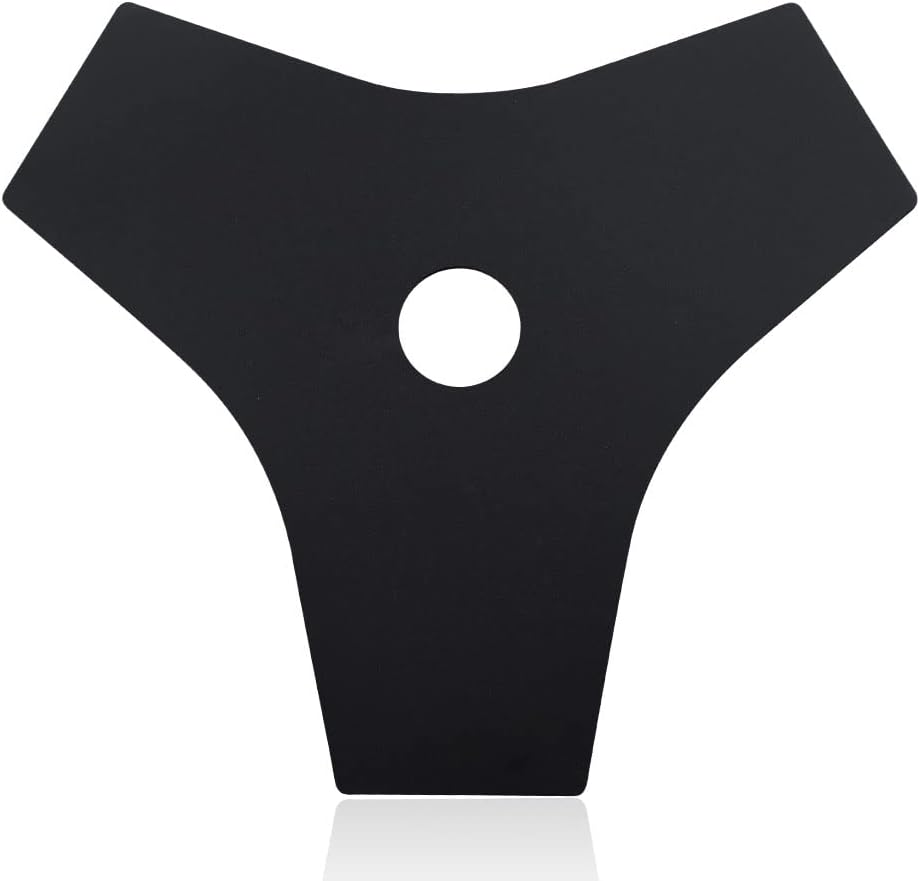 AMTHKNO AC04105 8&rdquo; Replacement Heavy Duty Blade for Ryobi Brush Cutter Blade Expand-It Models RY254BC, RY40255-BRC, RYBRC77, Reversible Steel Tri-Arc Brush Cutting Blade. image number 4