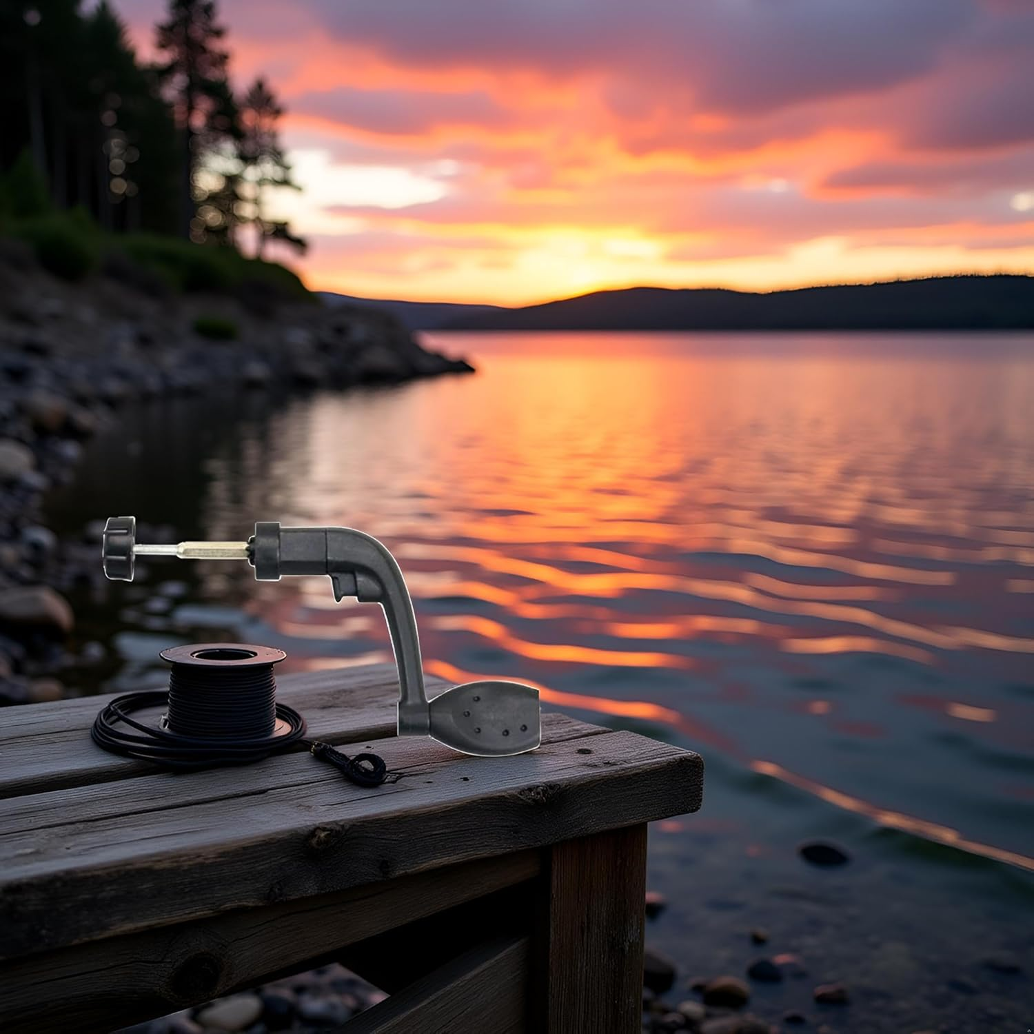 Fishing Spinning Reel Handle Grip Replacement, Plastic Fishing Reel Power Handle Crank Arm Spinning Reel Folding Rotary Knob Repair Parts Black 1 Pcs image number 2