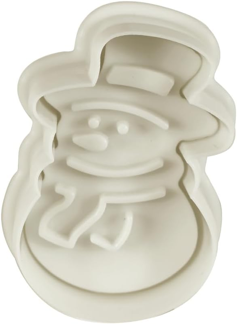 R & M International Pastry/Cookie/Fondant Stamper Christmas Theme Silver image number 6