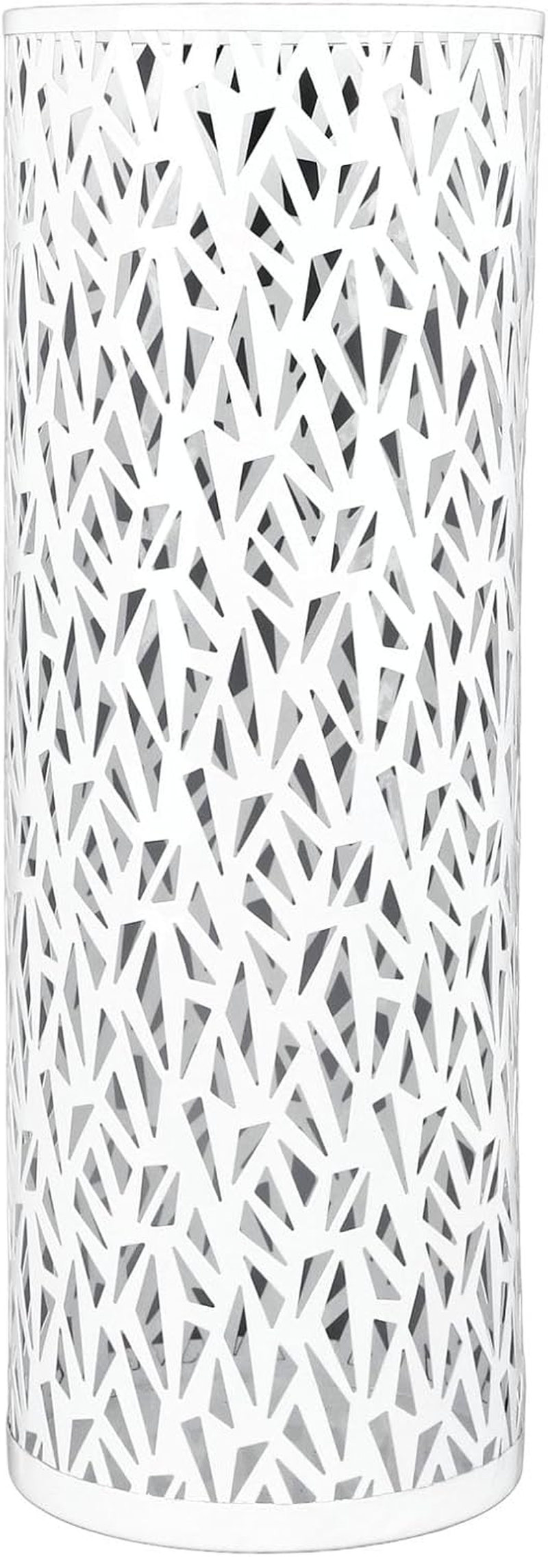 Metal Umbrella Holder Stand, Hollow Design, Resistant, Compact, for Entryway, Office, Home (S)