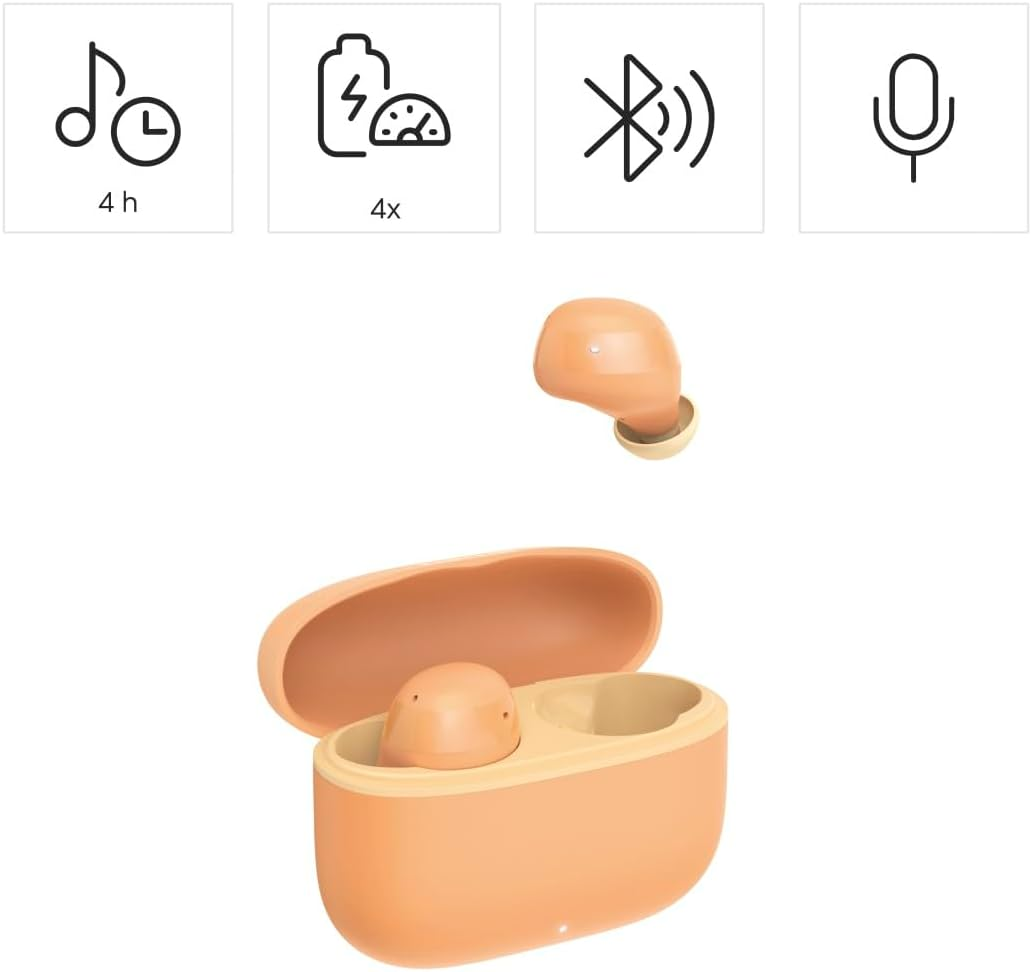 Hama, Freedom Buddy II Bluetooth Headphones, TWS, Earbuds, Voice Control, OR image number 5