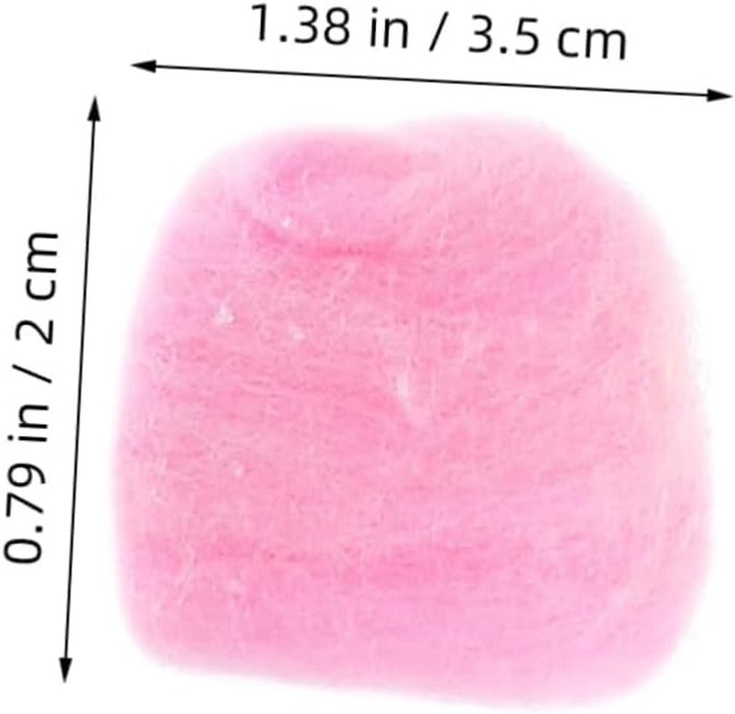 SHINEOFI 500Pcs Colored Cotton Balls Pom Poms for Crafts DIY Accessories Small Craft Balls in for Handmade Projects and Boys and Girls Activities image number 5