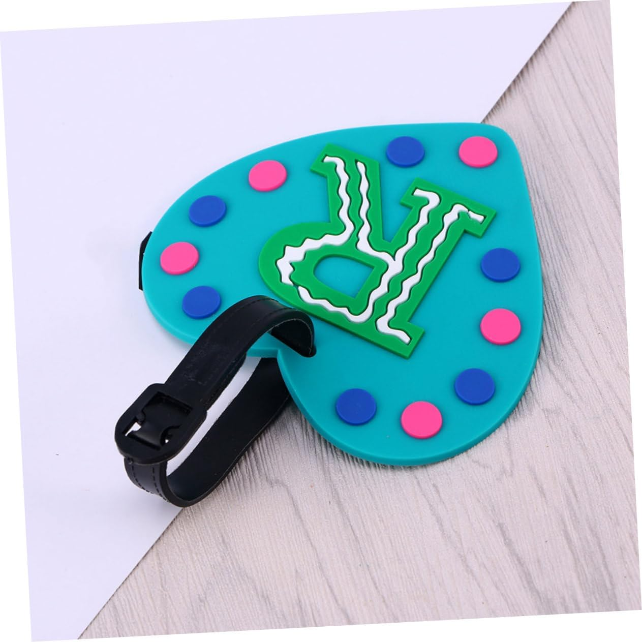 VERDANVERSE 2Pcs Luggage Tag for Suitcases Travel Gear Bag Tags Letter Cruise Luggage image number 1