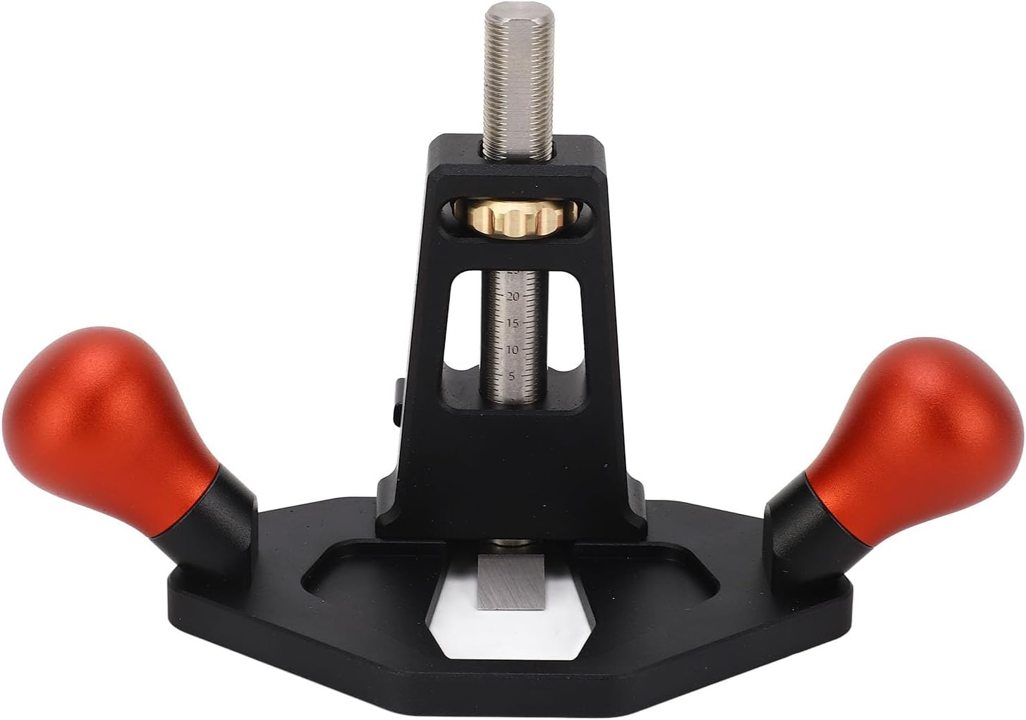 Woodworking Mastery with Router Plane Single Line Planer Crafted for Details Ebony Trimming Plane with Anodal Oxidation Blade for Smooth Finish Butcher Tool Anode image number 2