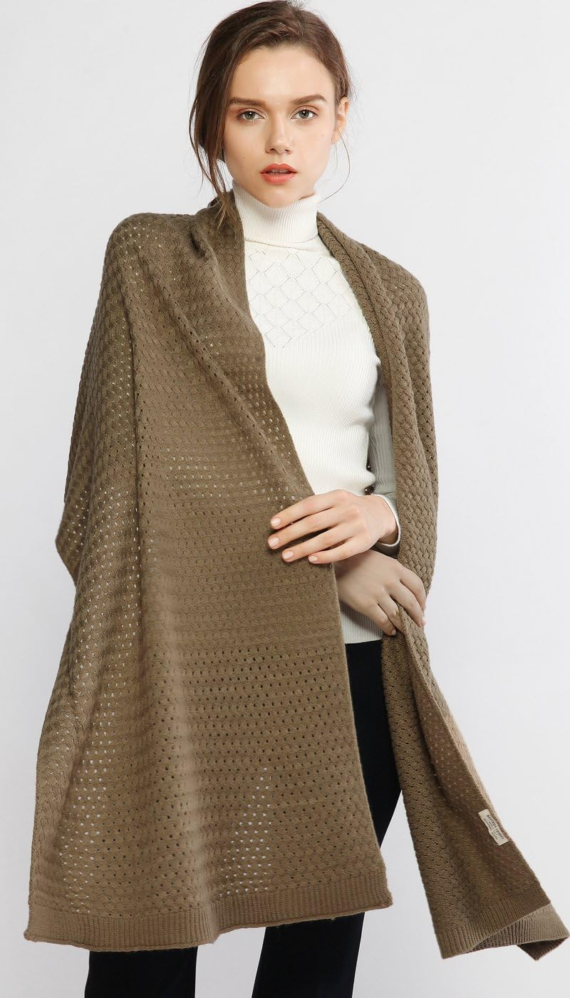 RIIQIICHY Womens Winter Scarfs Cold Weather Chunky Knit Scarf Warm Thick Scarf Long Large Oversized Scarves image number 2